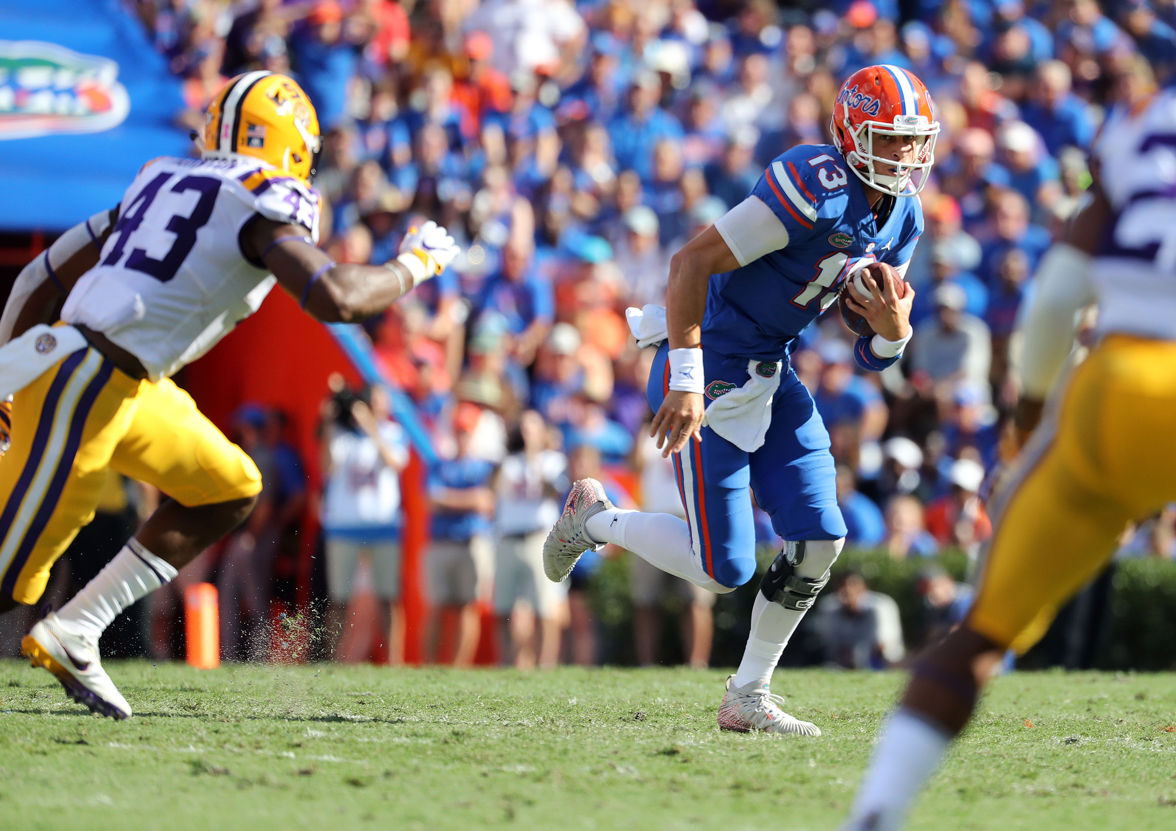 NCAA Football: Louisiana State at Florida