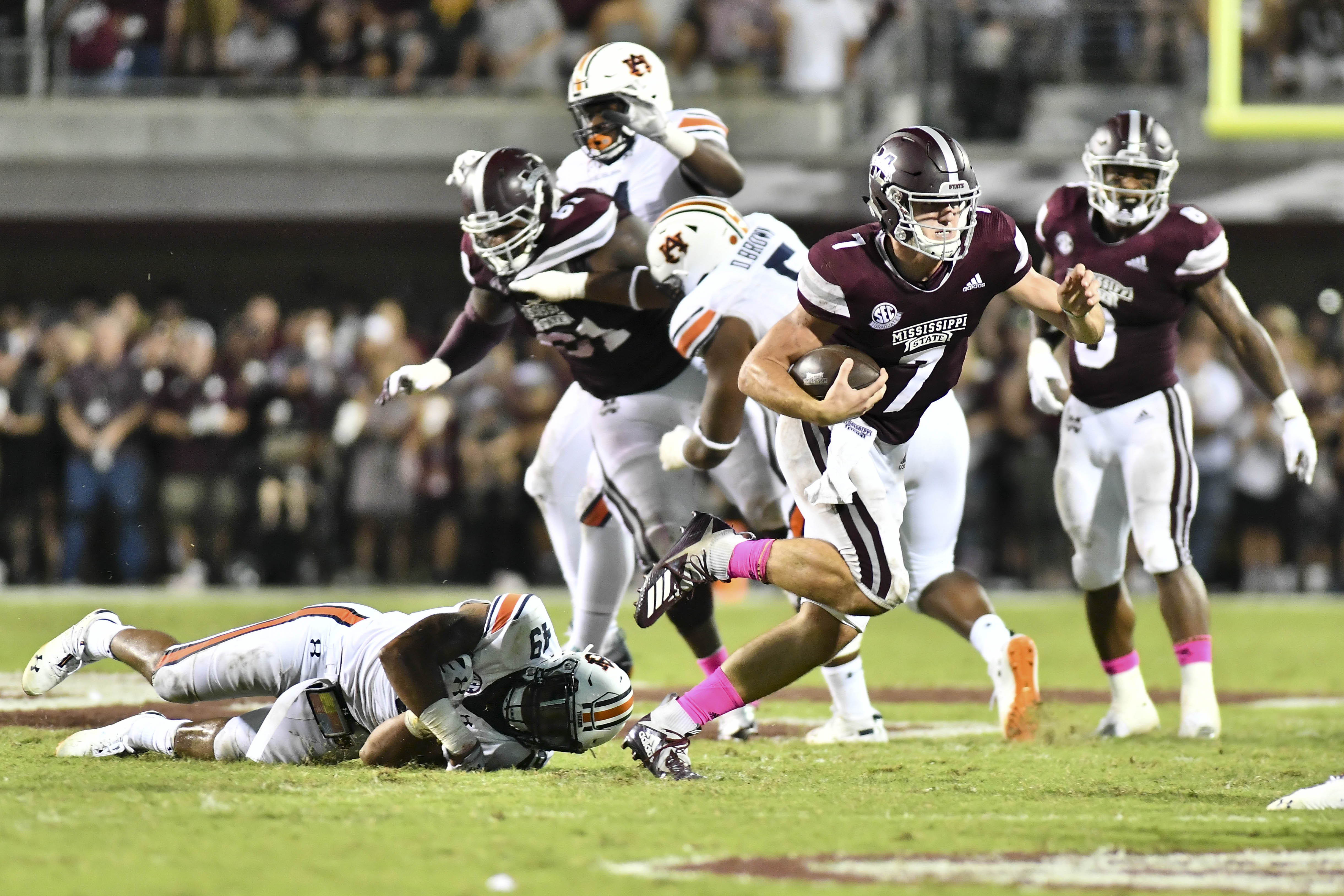 NCAA Football: Auburn at Mississippi State