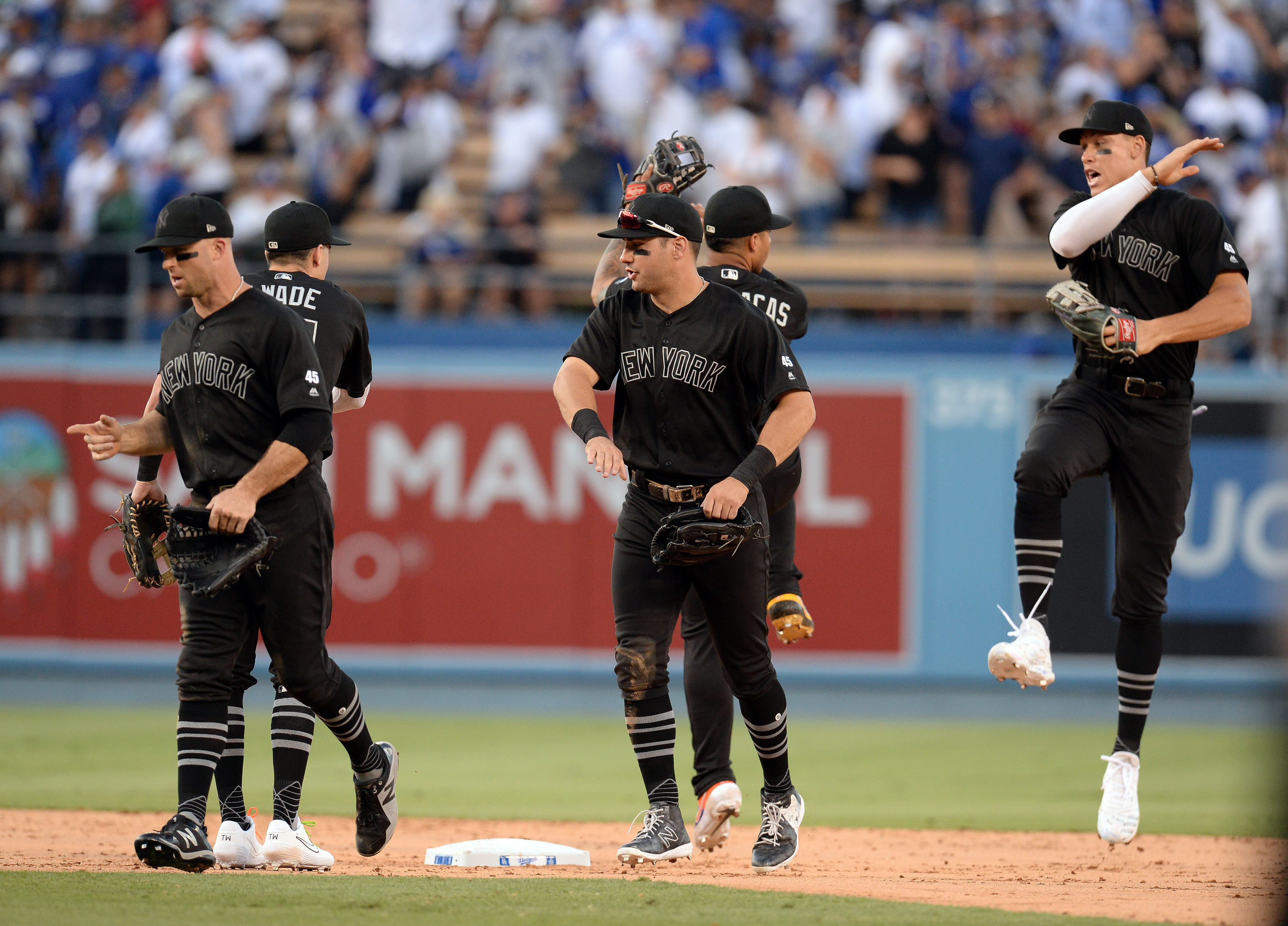 MLB: New York Yankees at Los Angeles Dodgers