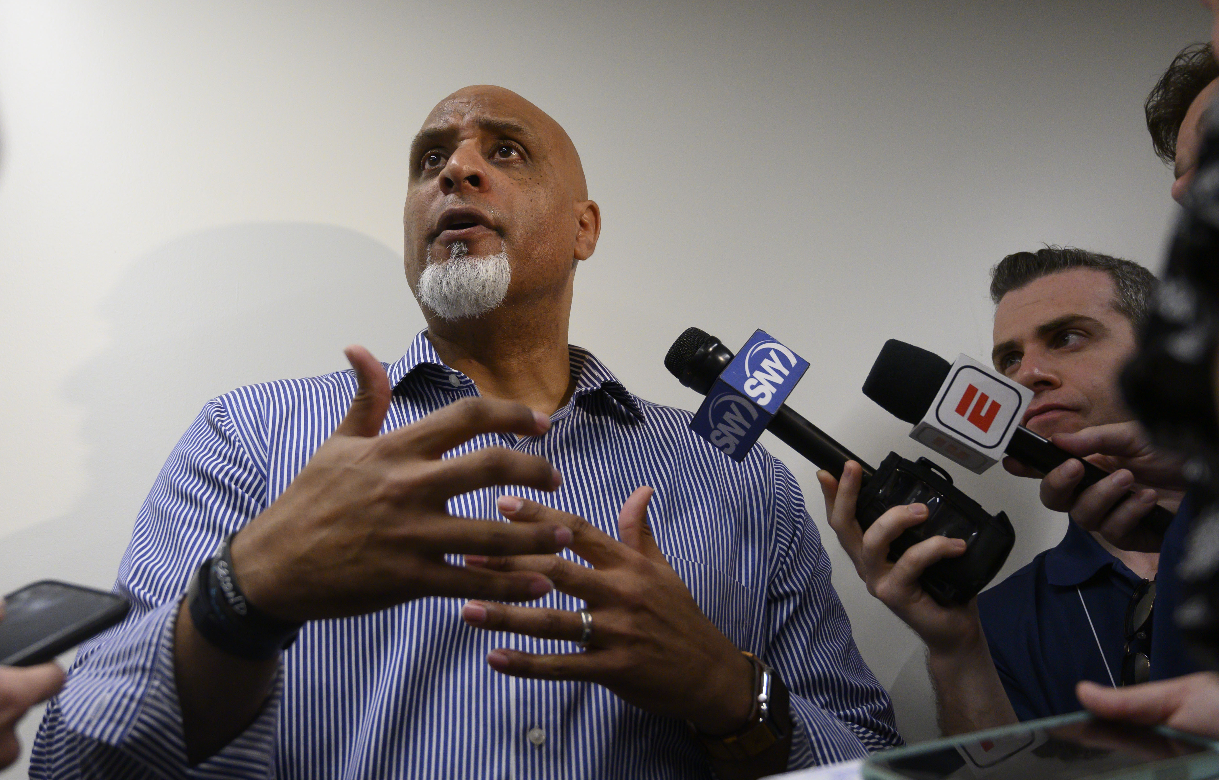 MLBPA executive director Tony Clark answers questions about Astros sign stealing scandal