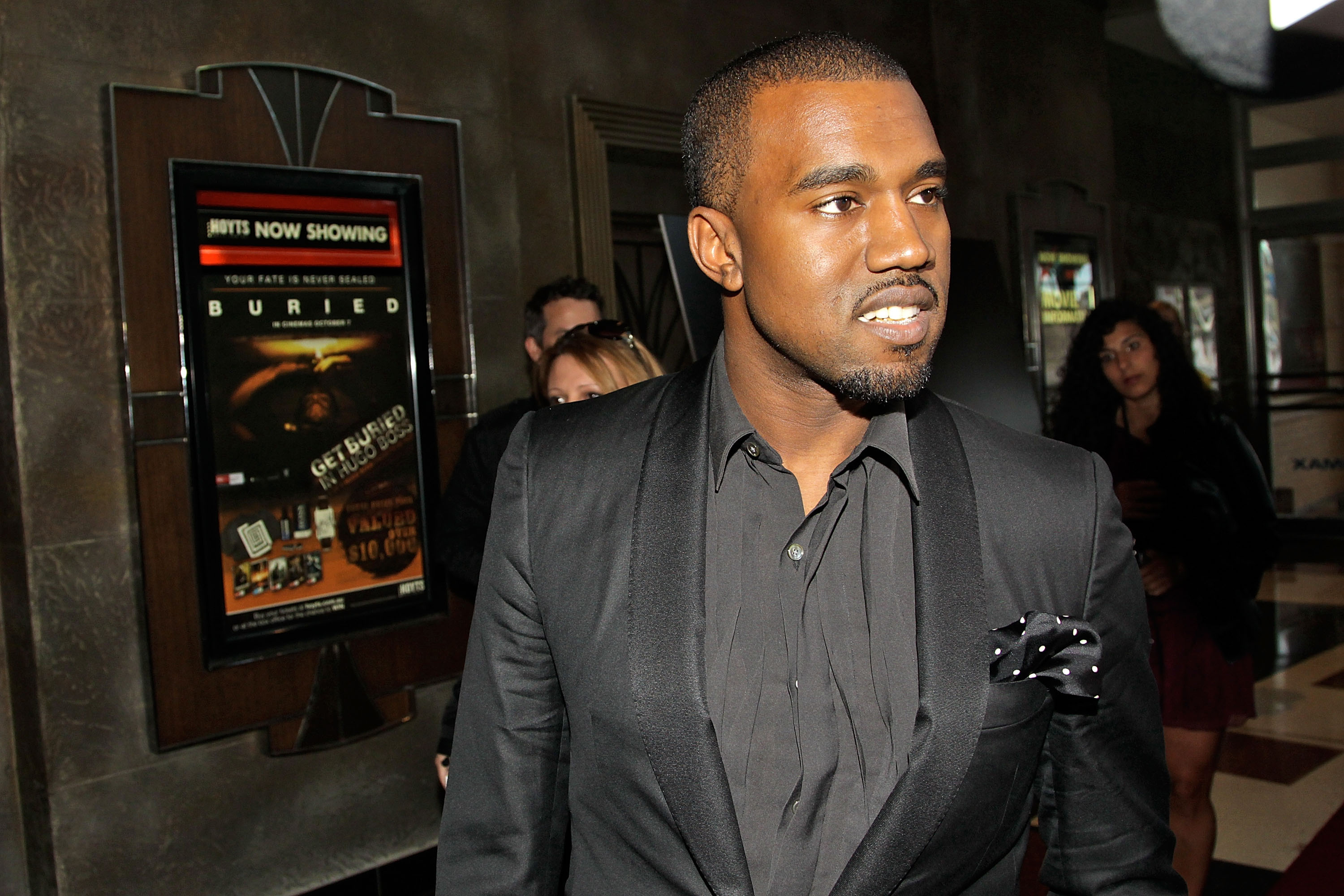 Kanye West Attends Premiere Of “Runaway” In Sydney