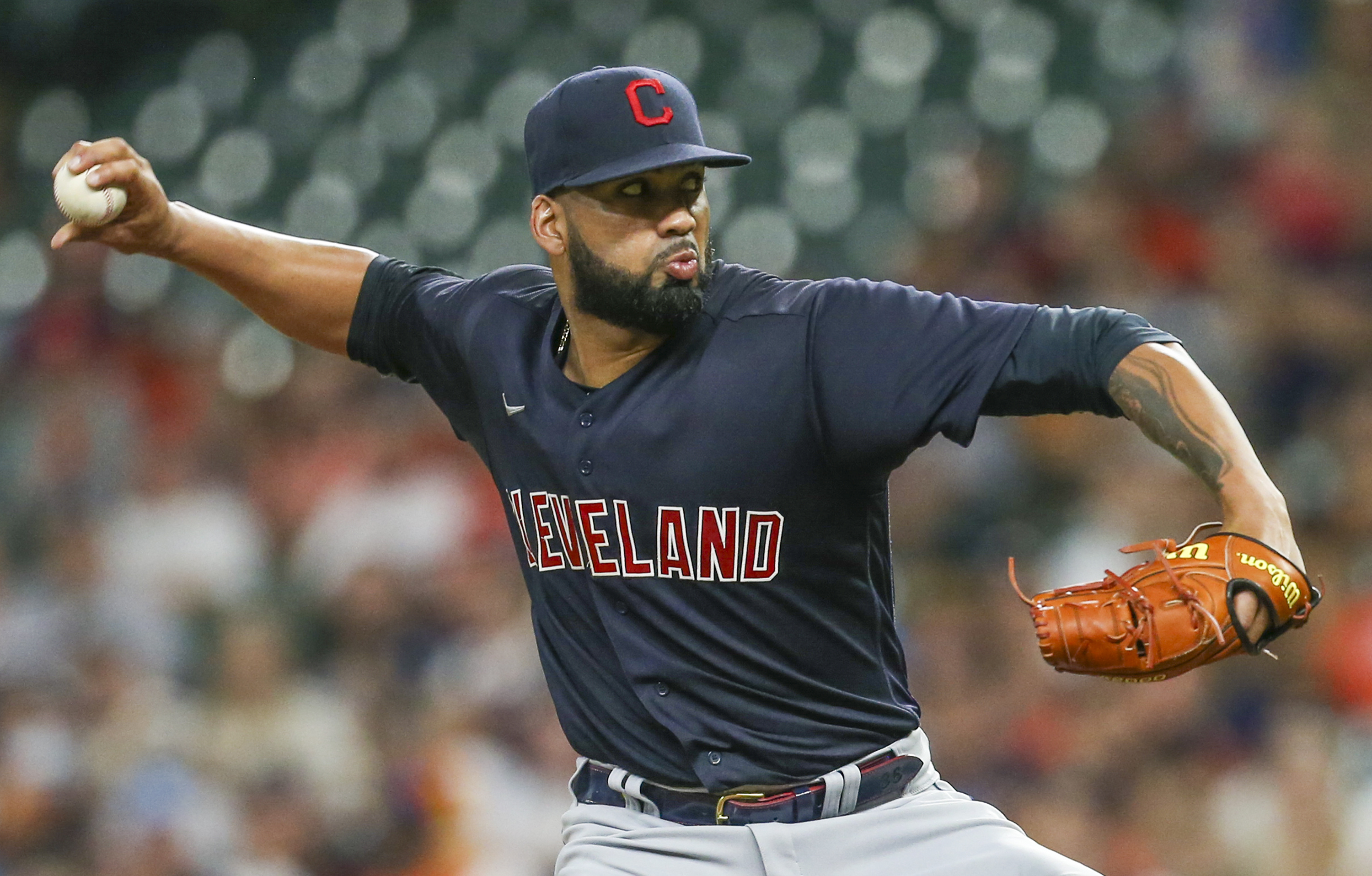 MLB: Cleveland Indians at Houston Astros