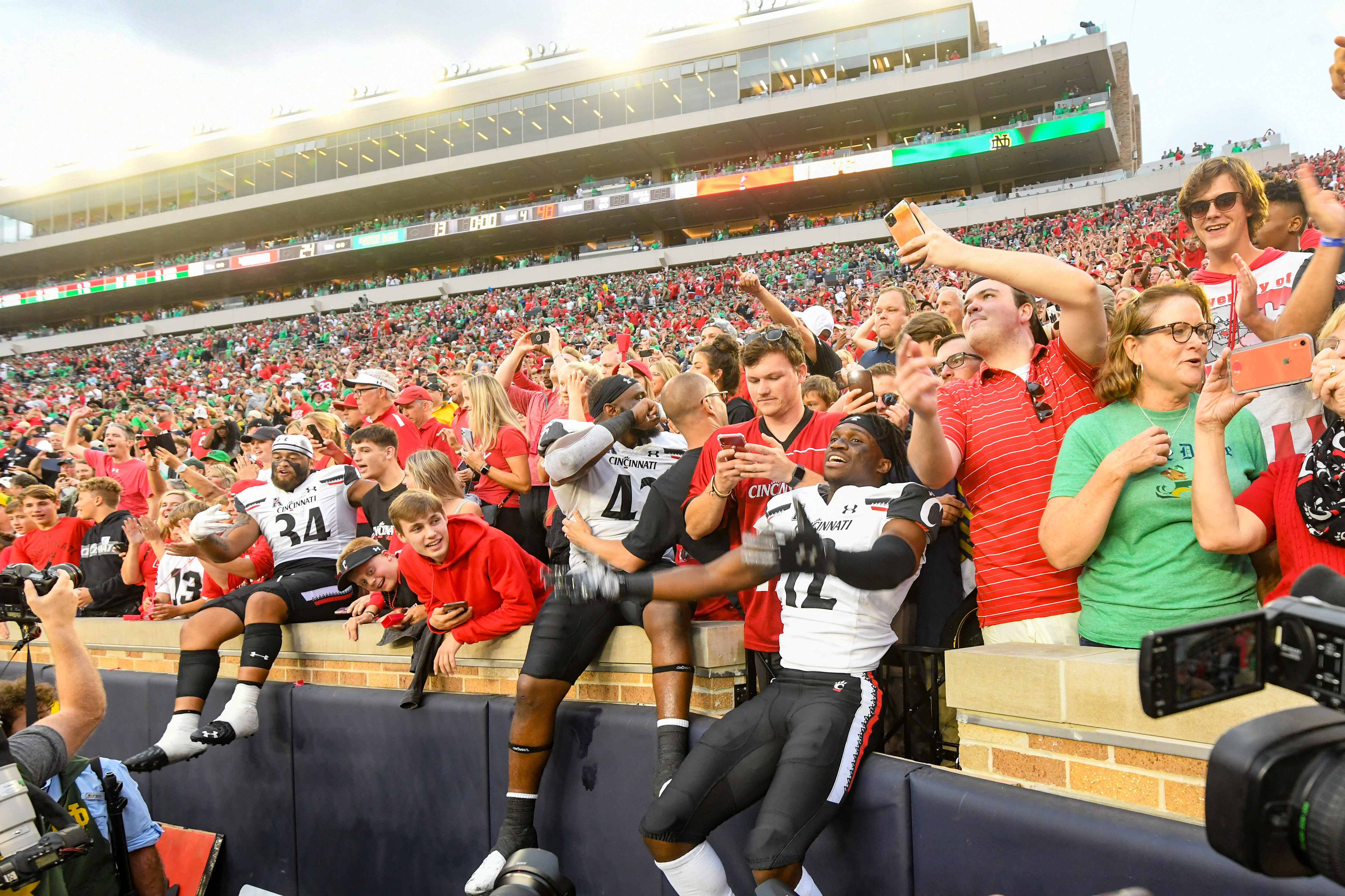 NCAA Football: Cincinnati at Notre Dame