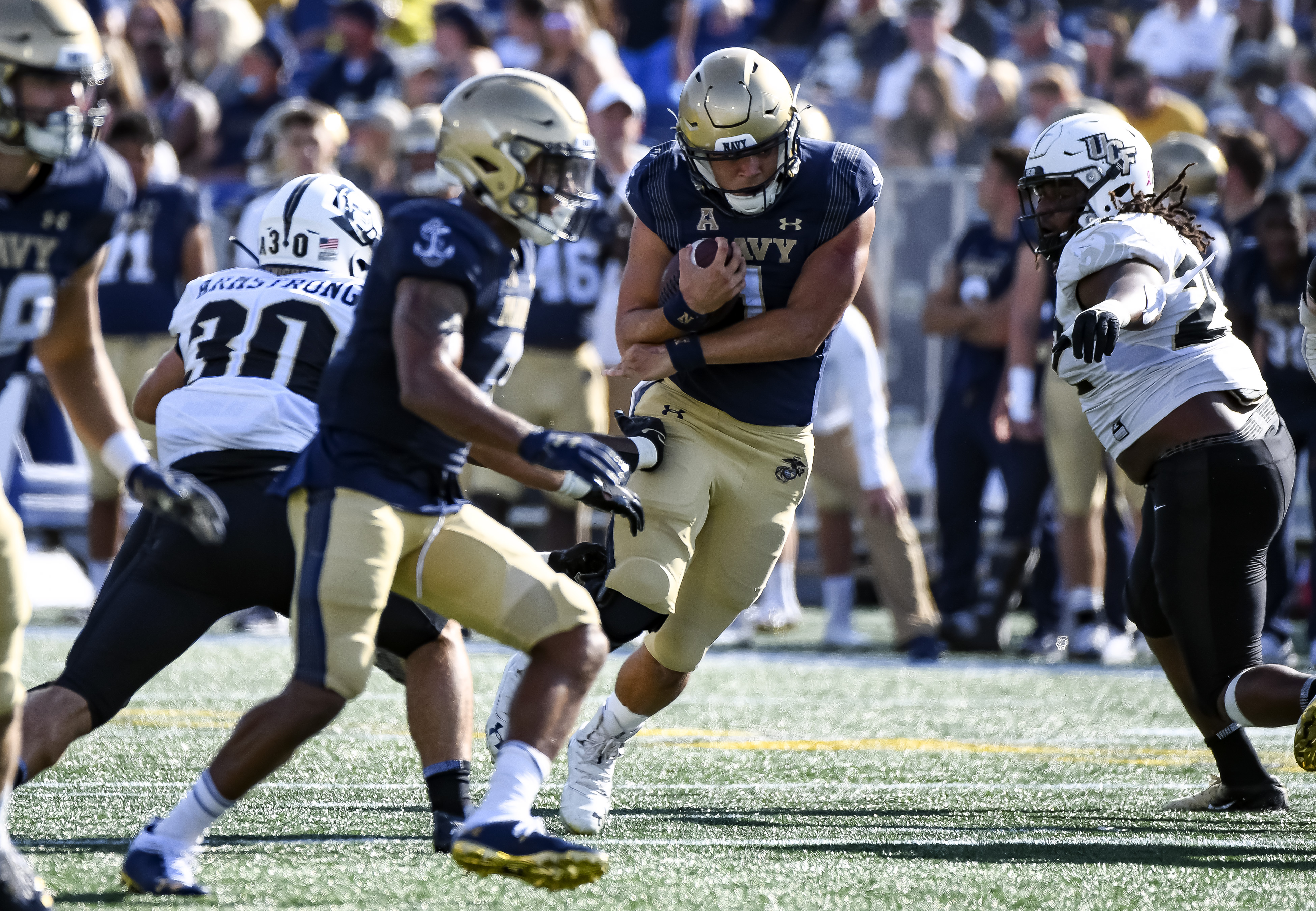 COLLEGE FOOTBALL: OCT 02 UCF at Navy