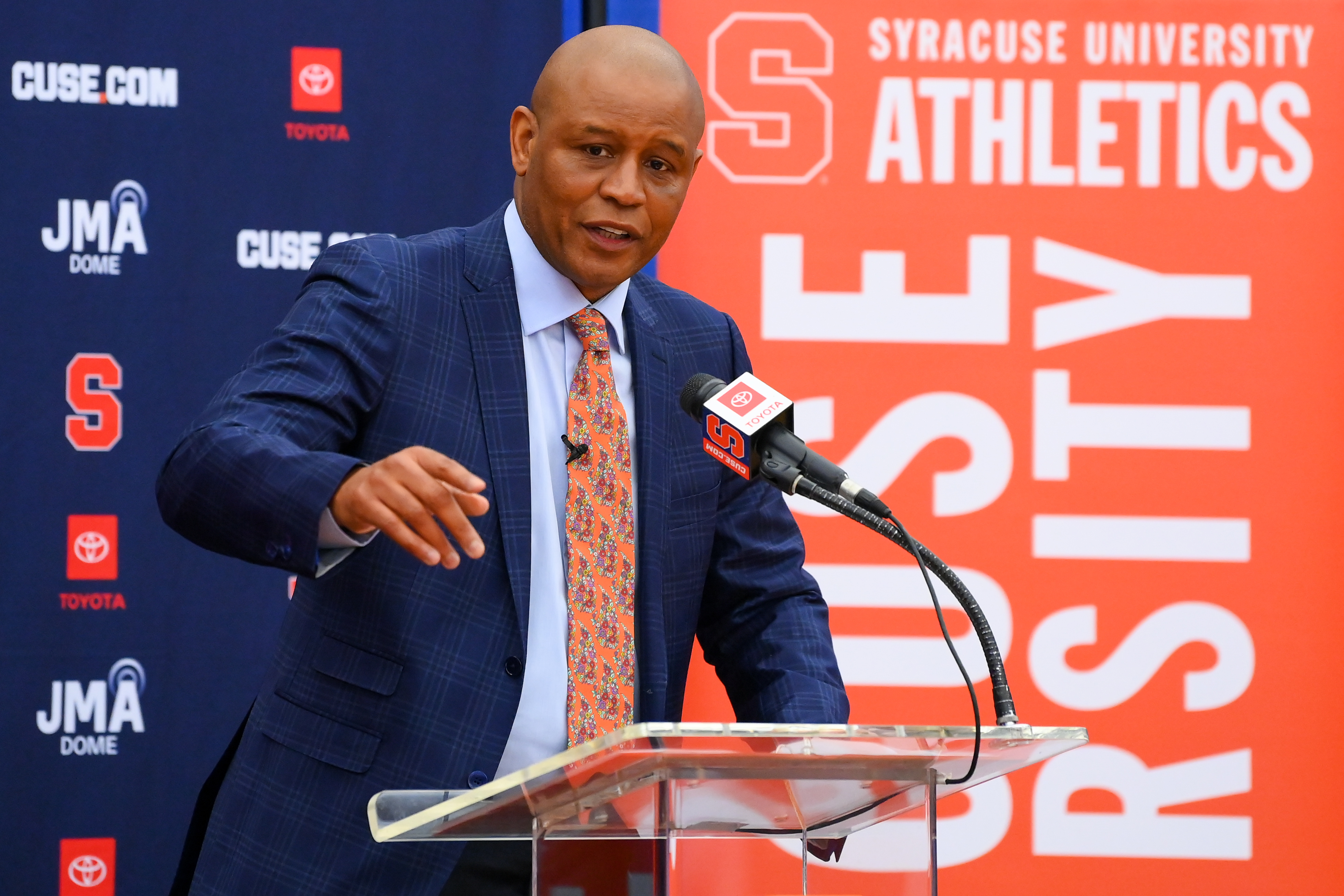 NCAA Basketball: Syracuse Head Coach Introductory Press Conference