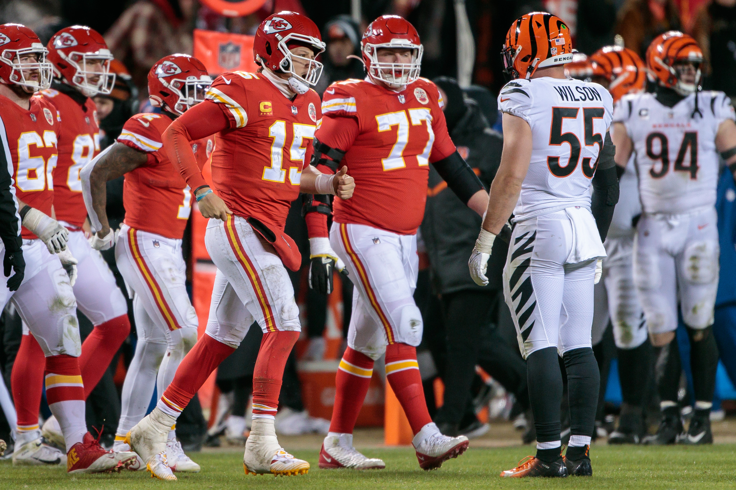 NFL: JAN 29 AFC Championship - Bengals at Chiefs