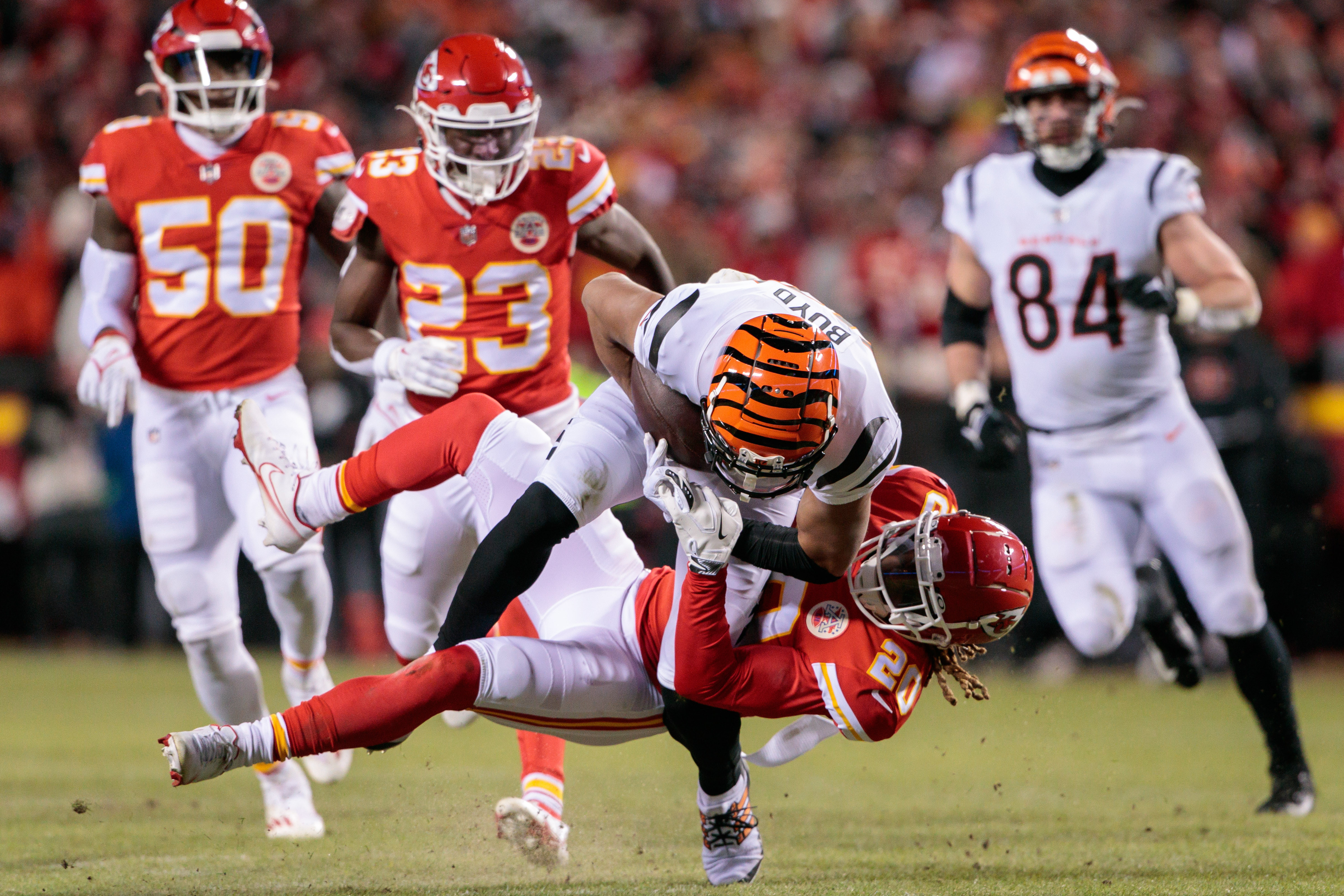 NFL: JAN 29 AFC Championship - Bengals at Chiefs