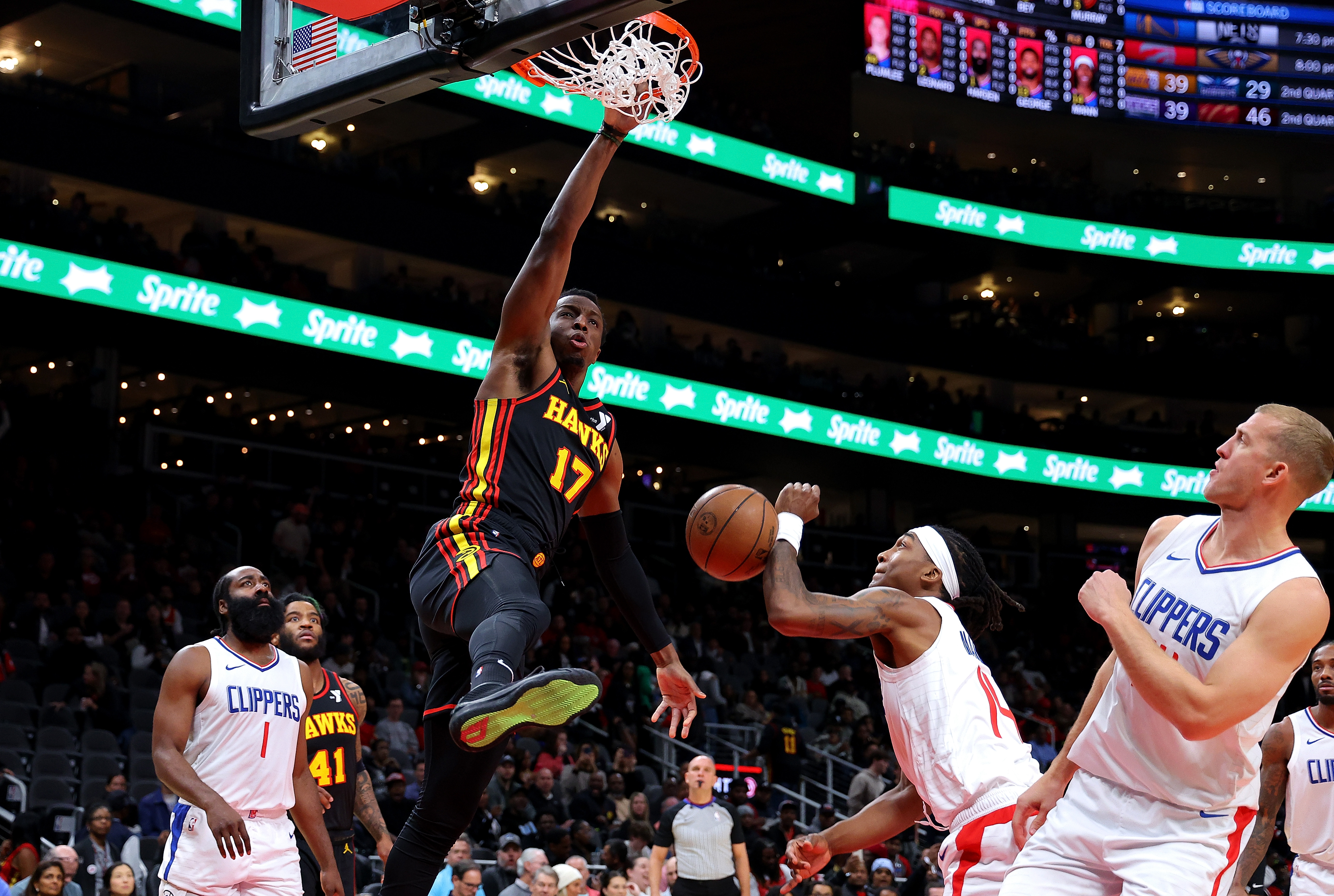 Los Angeles Clippers v Atlanta Hawks