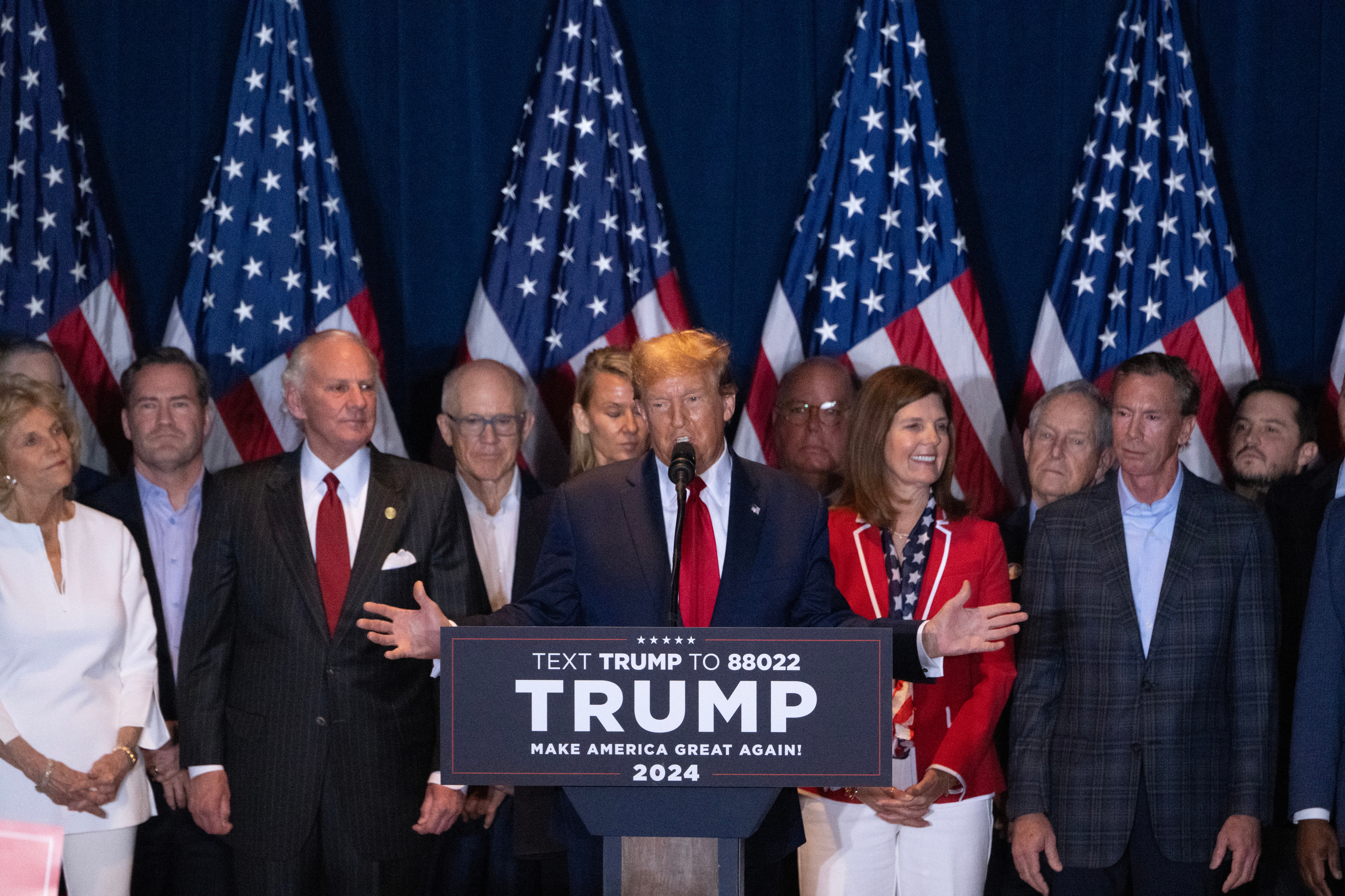 Trump Campaign Hosts Election Night Watch Party In South Carolina