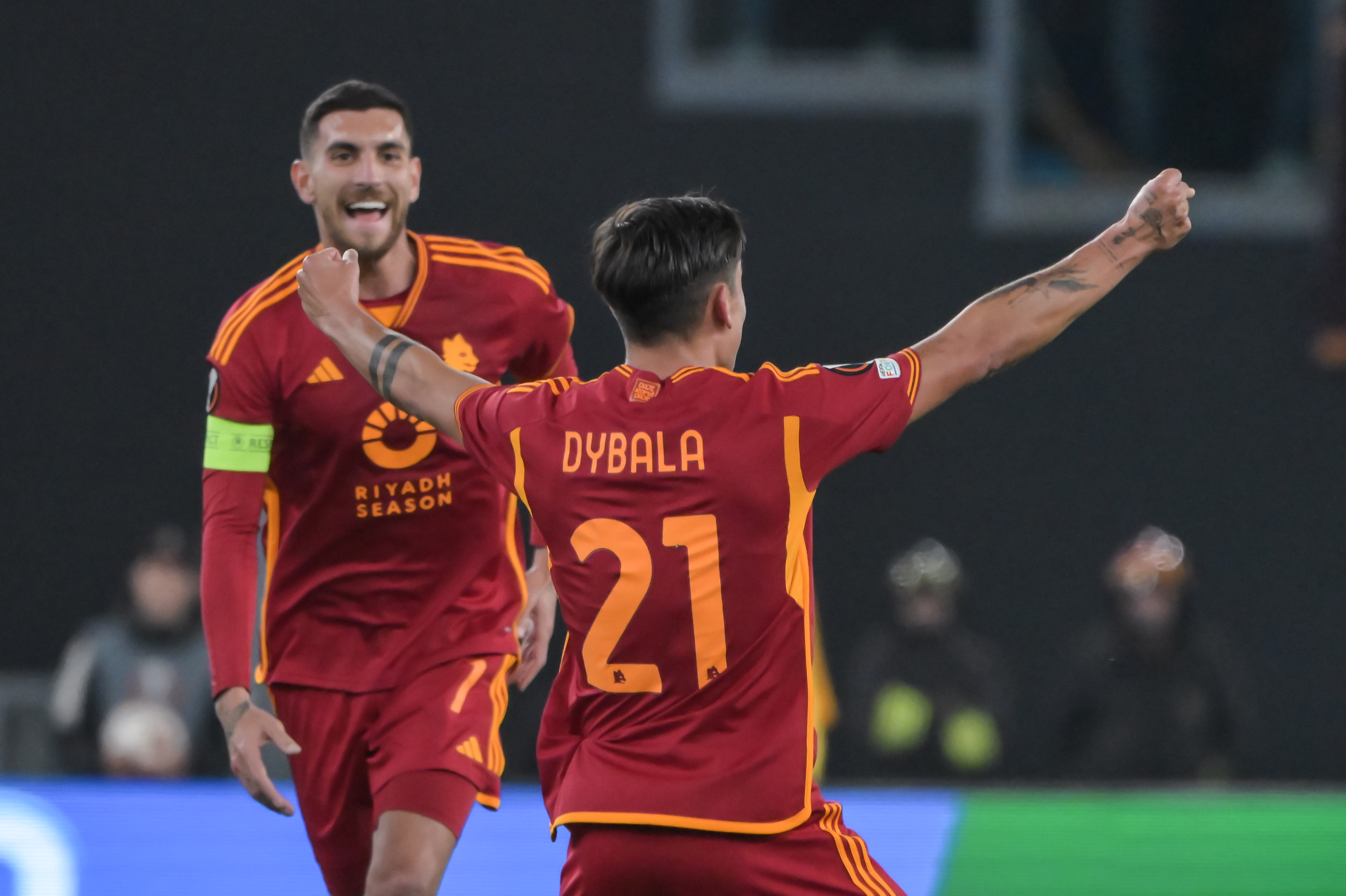 AS Roma v Brighton &amp; Hove Albion: Round of 16 First Leg - UEFA Europa League 2023/24