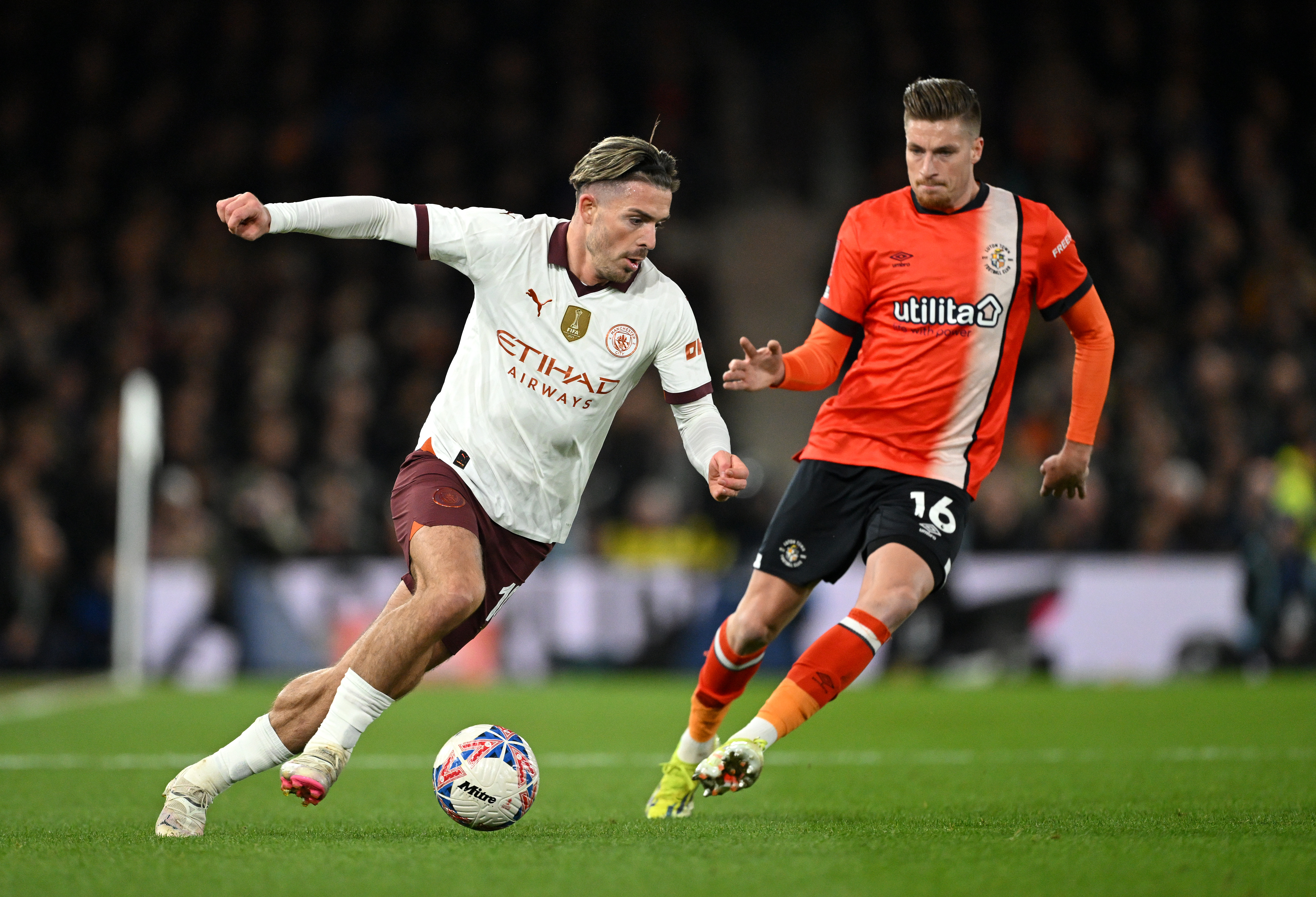 Luton Town v Manchester City - Emirates FA Cup Fifth Round