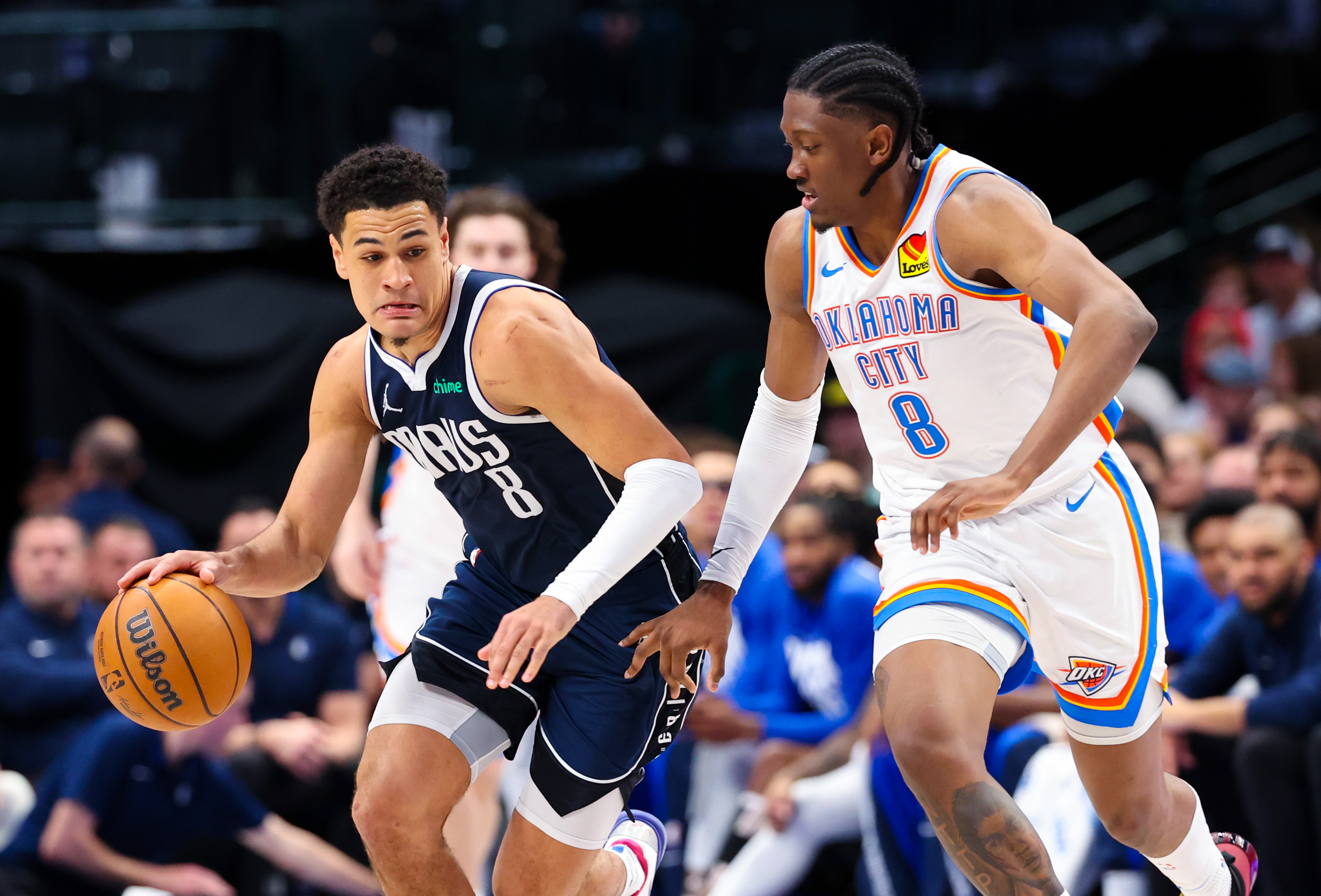 NBA: Oklahoma City Thunder at Dallas Mavericks