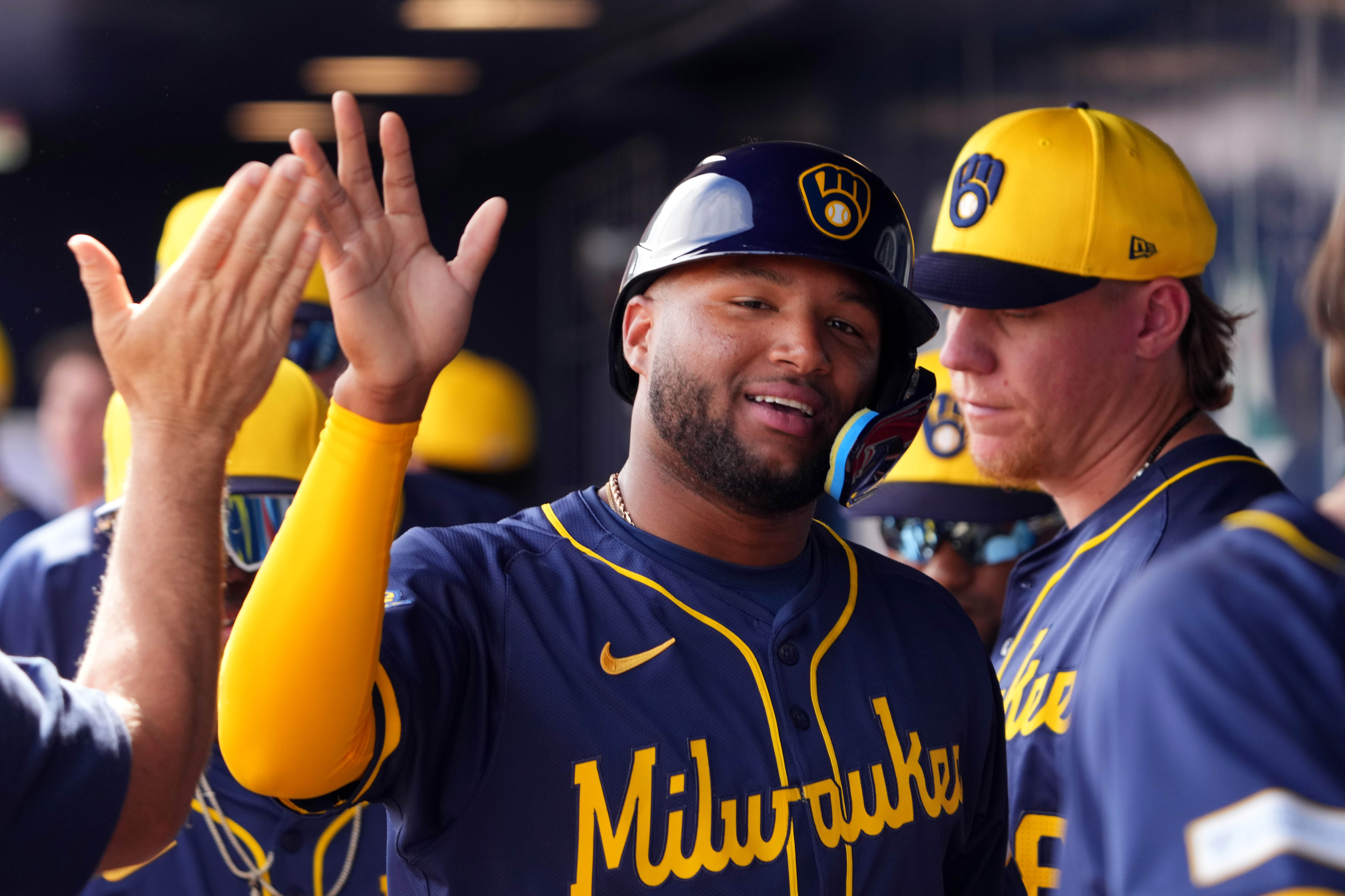 MLB: Spring Training-Milwaukee Brewers at San Diego Padres