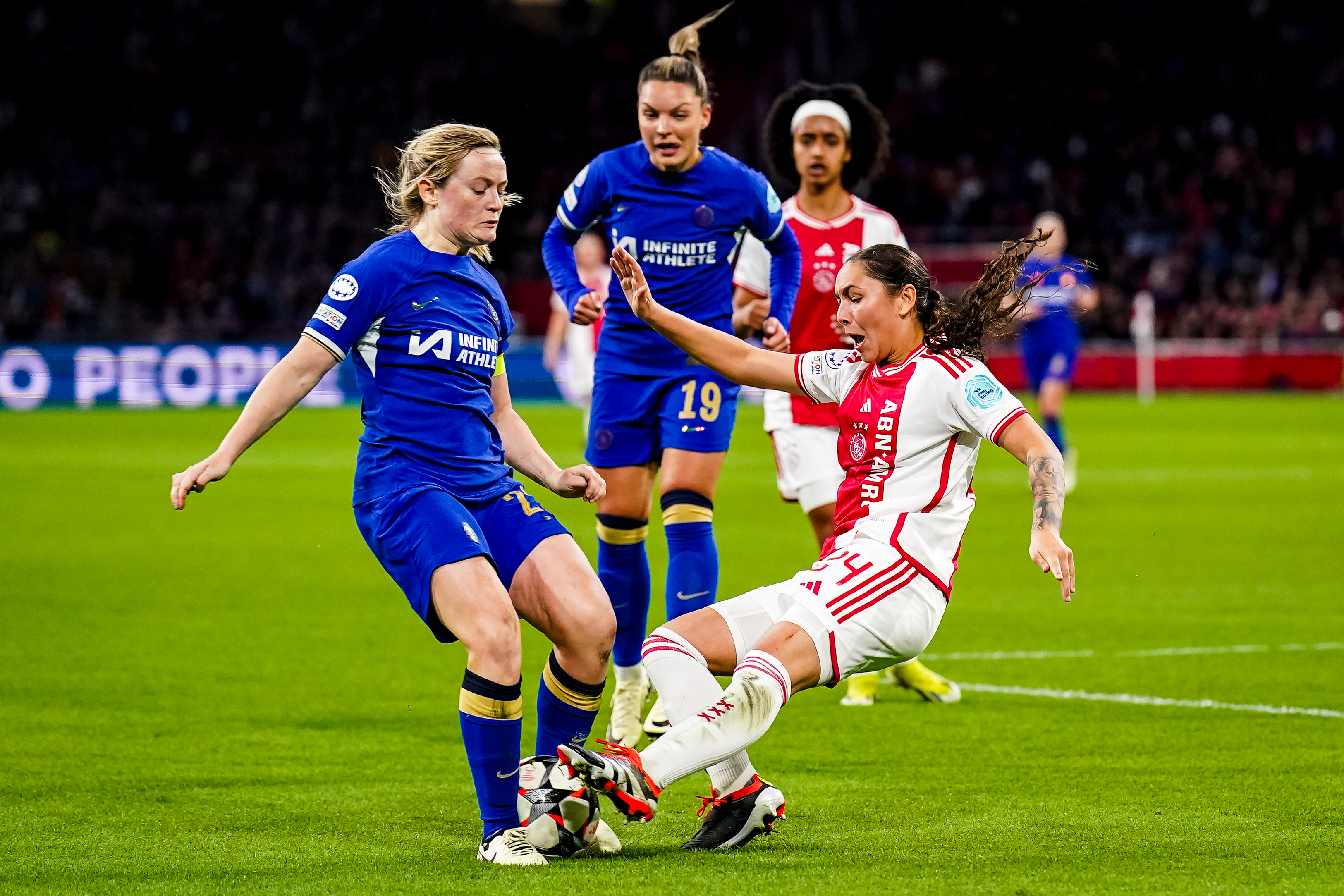 AFC Ajax v Chelsea FC - UEFA Women’s Champions League 2023/24 Quarter Final Leg One