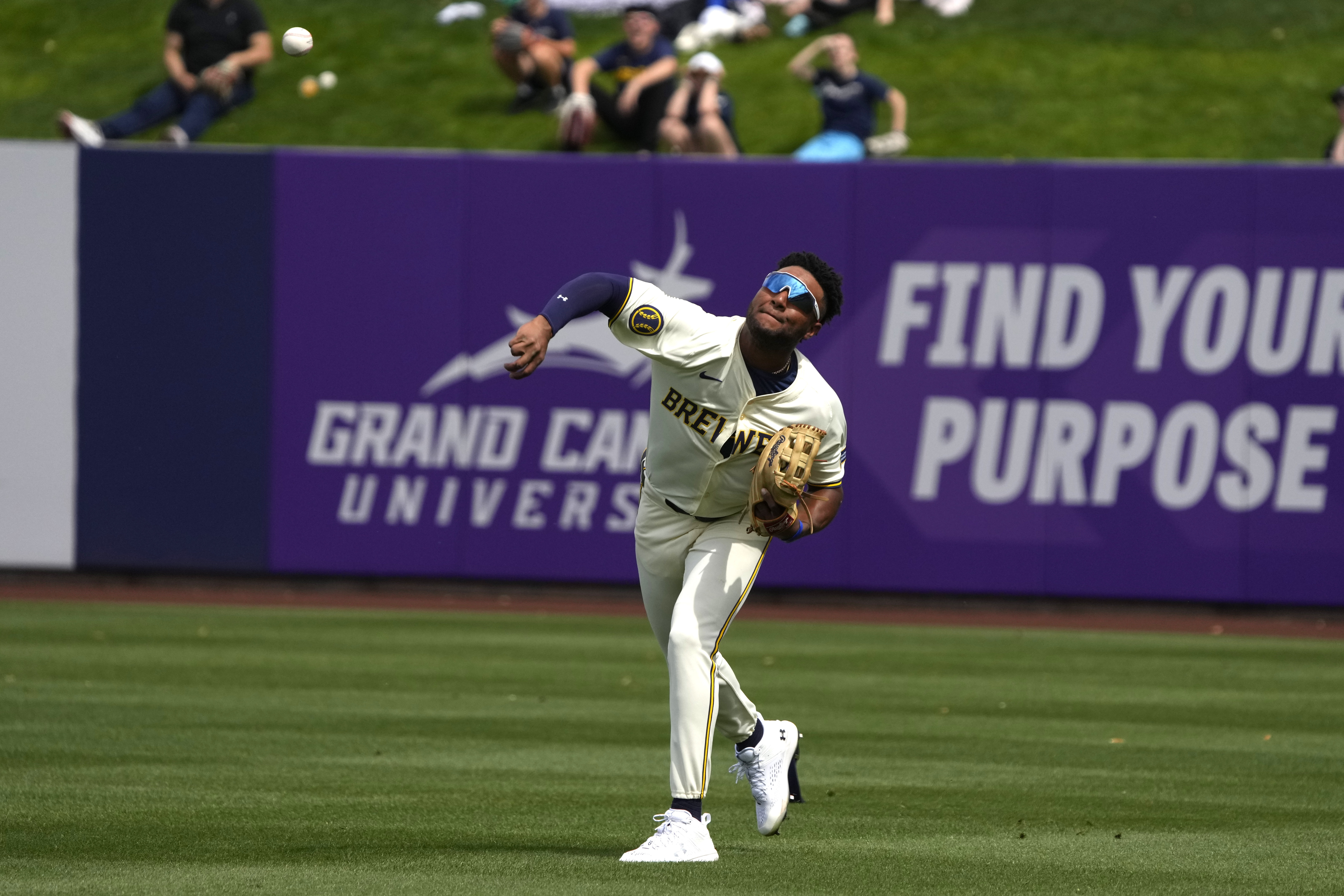 MLB: Spring Training-Los Angeles Angels at Milwaukee Brewers