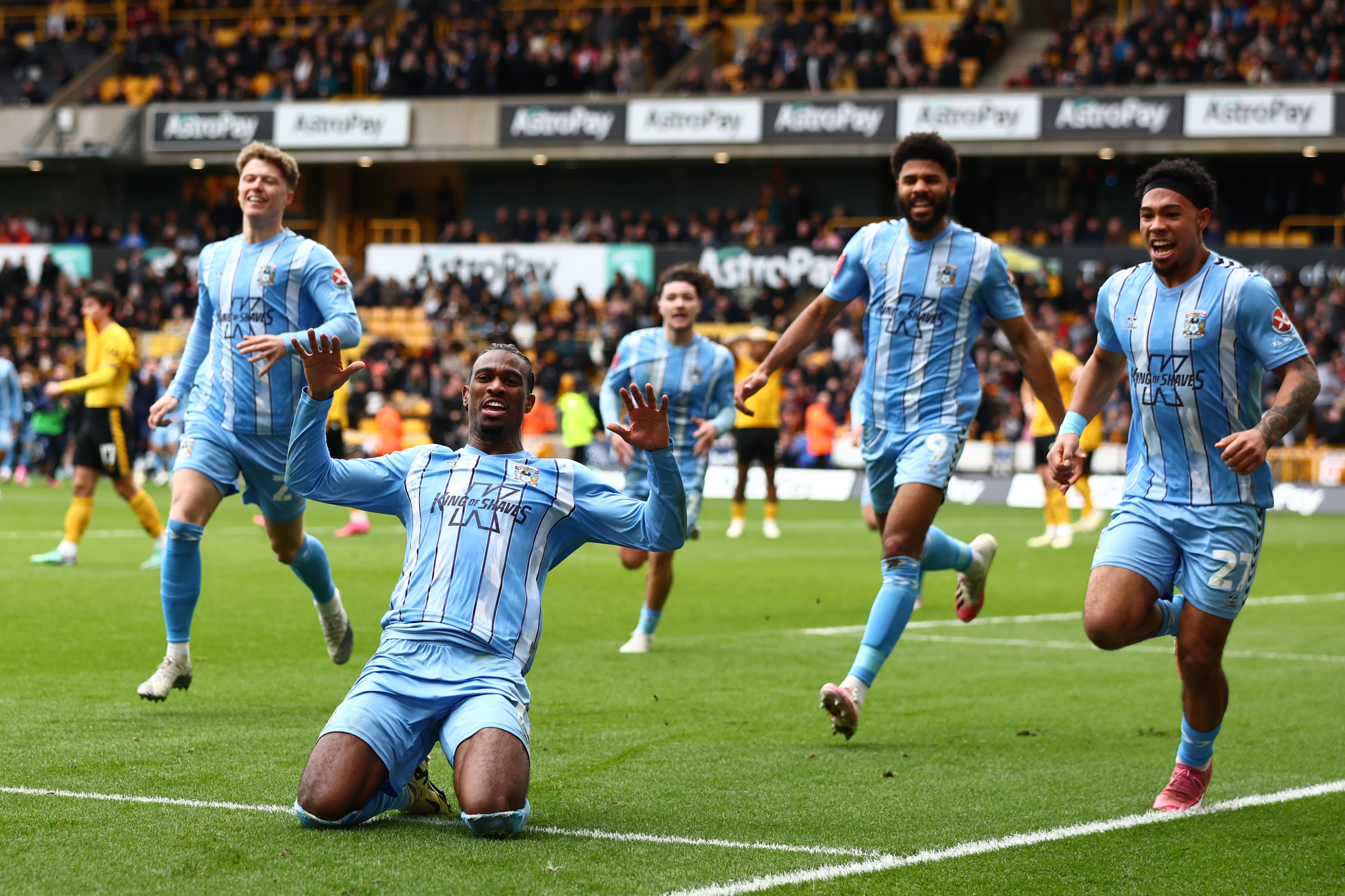 Wolverhampton Wanderers v Coventry City - Emirates FA Cup Quarter Final