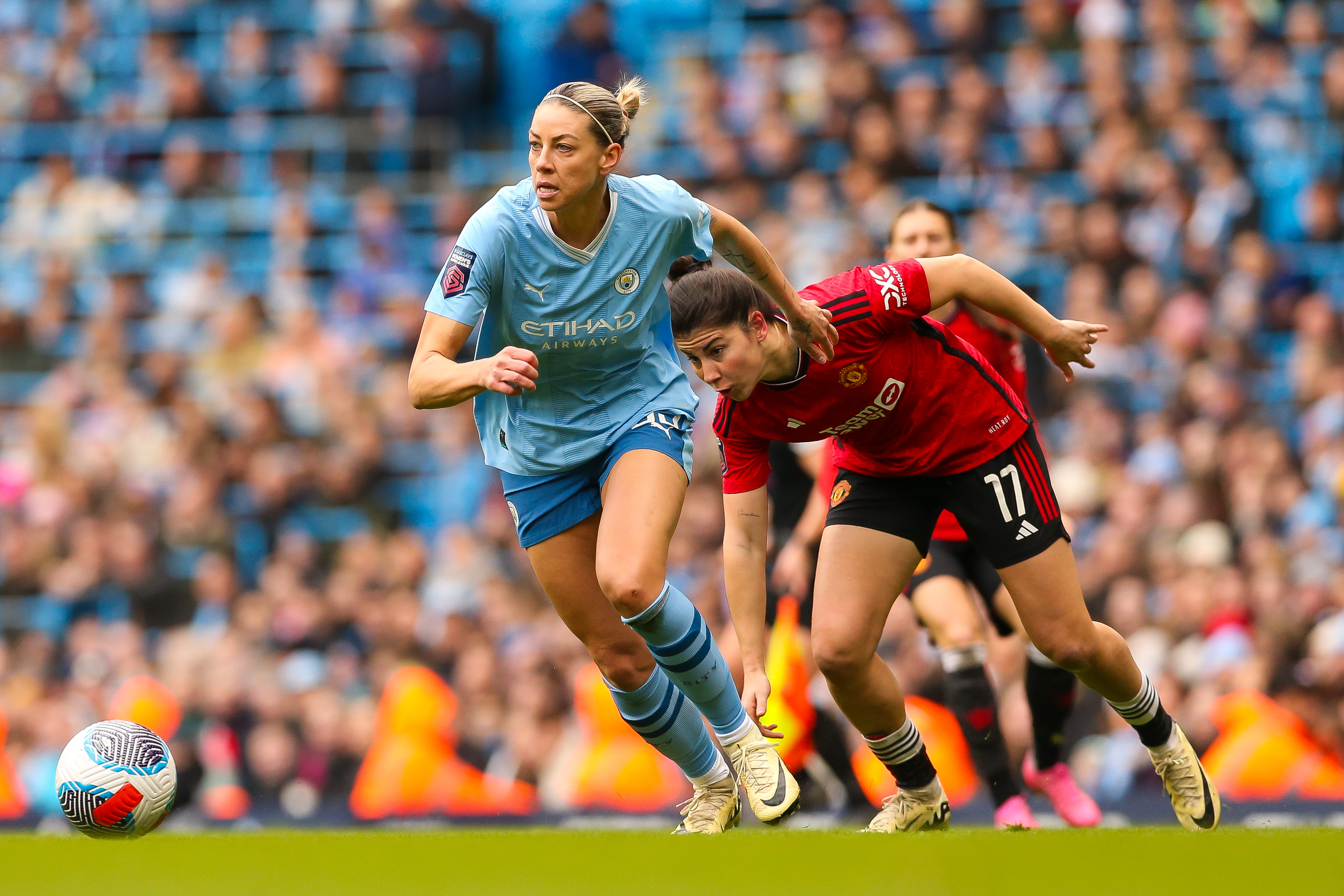 Manchester City v Manchester United - Barclays Women’s Super League - Etihad Stadium