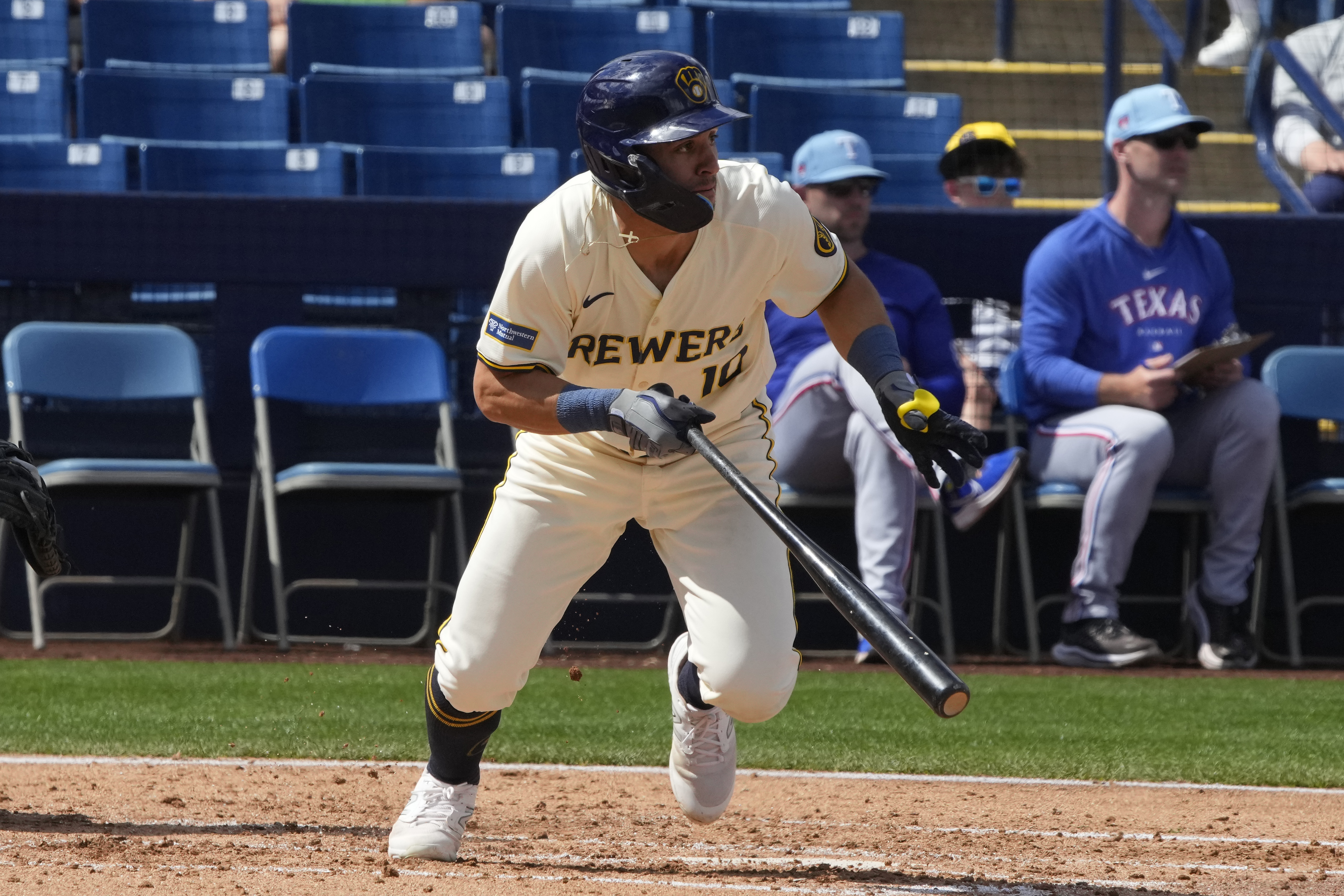 MLB: Spring Training-Texas Rangers at Milwaukee Brewers