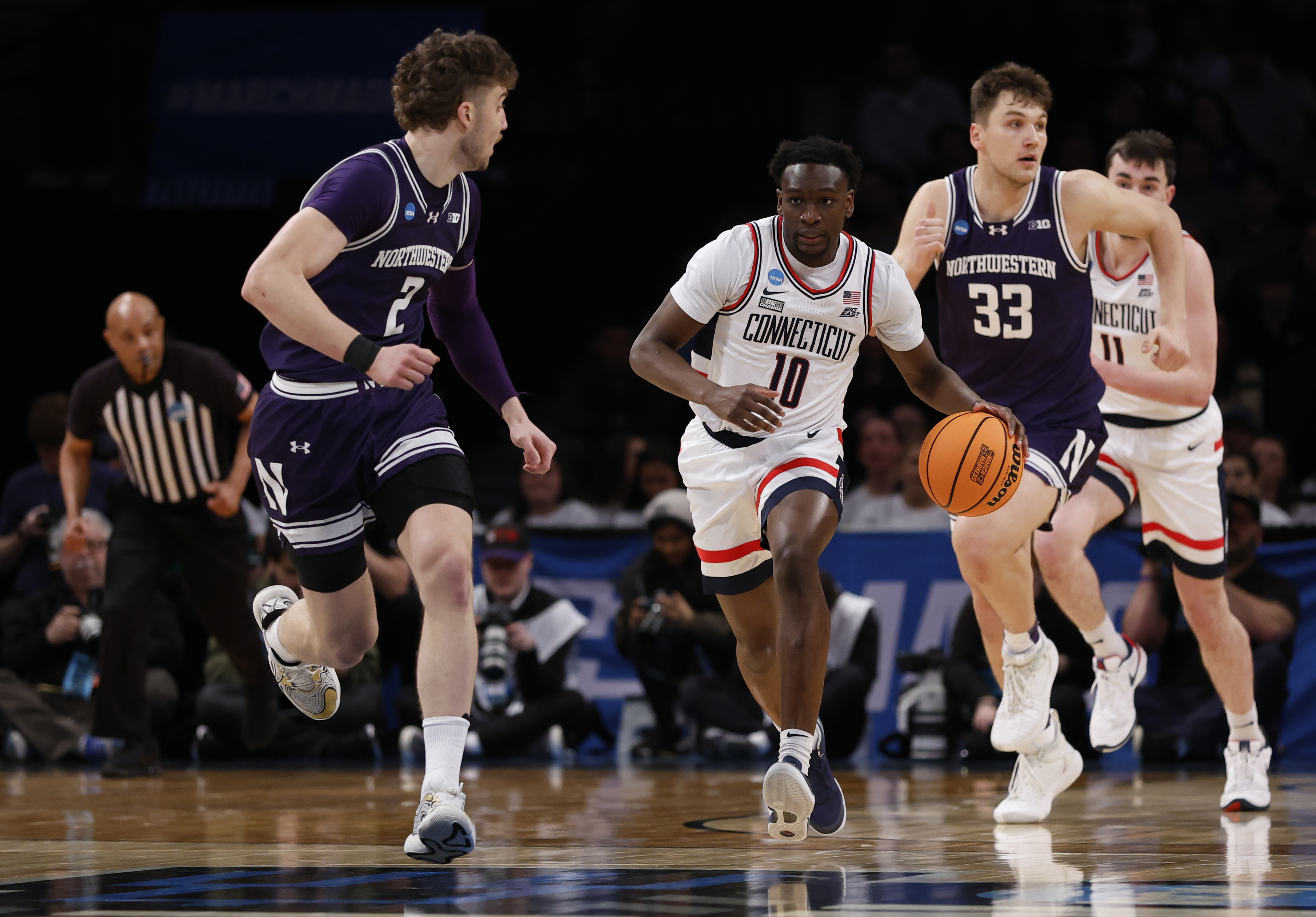 NCAA Men’s Basketball Tournament - Second Round - Northwestern v UConn