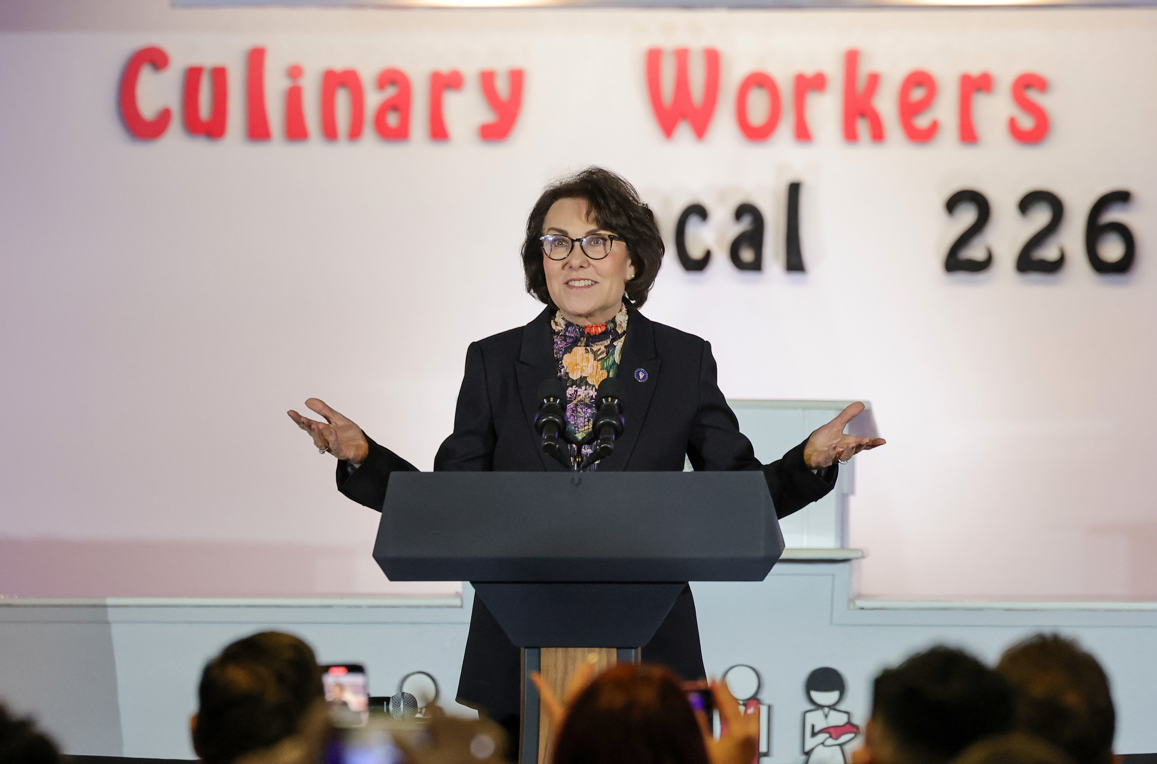 Vice President Harris Speaks At Culinary Workers Union Event In Las Vegas