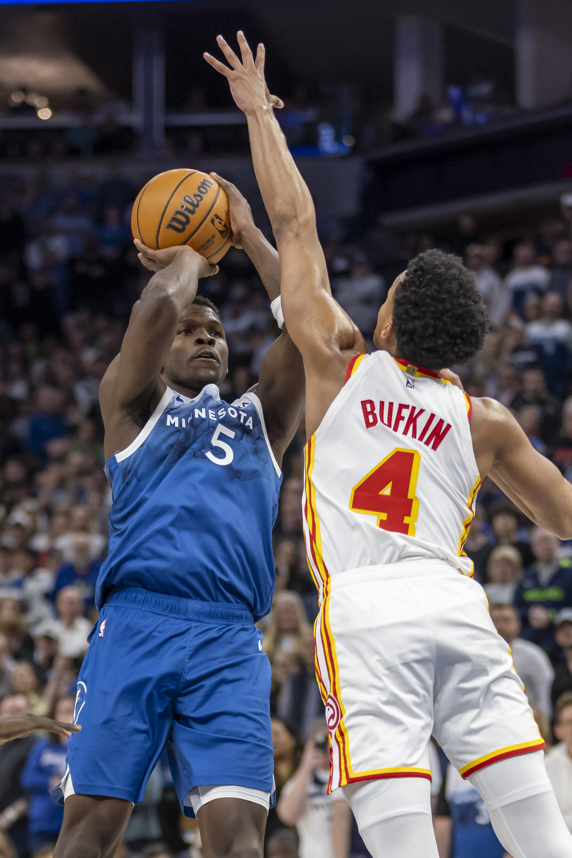 NBA: Atlanta Hawks at Minnesota Timberwolves