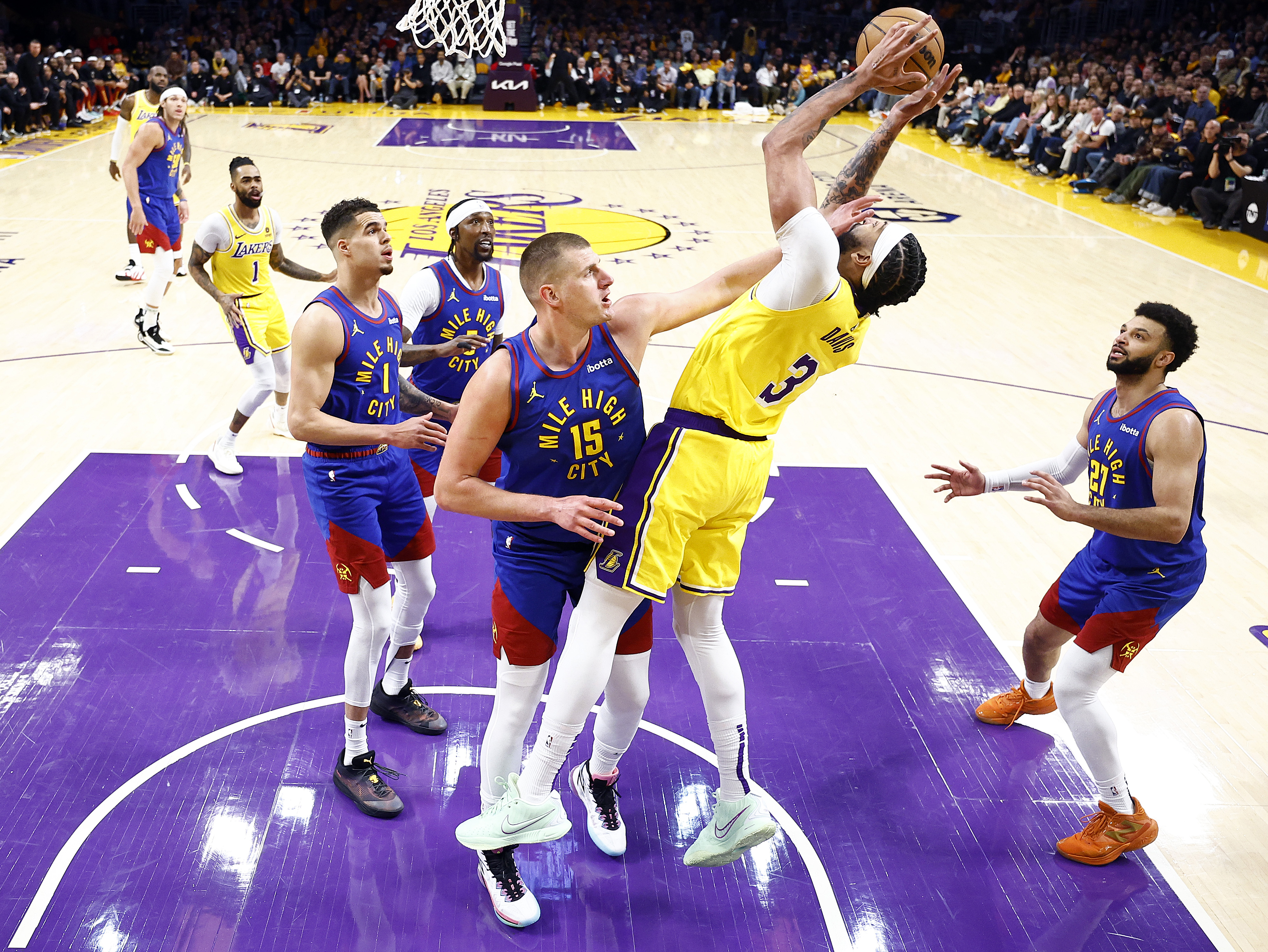 Denver Nuggets v Los Angeles Lakers - Game Three