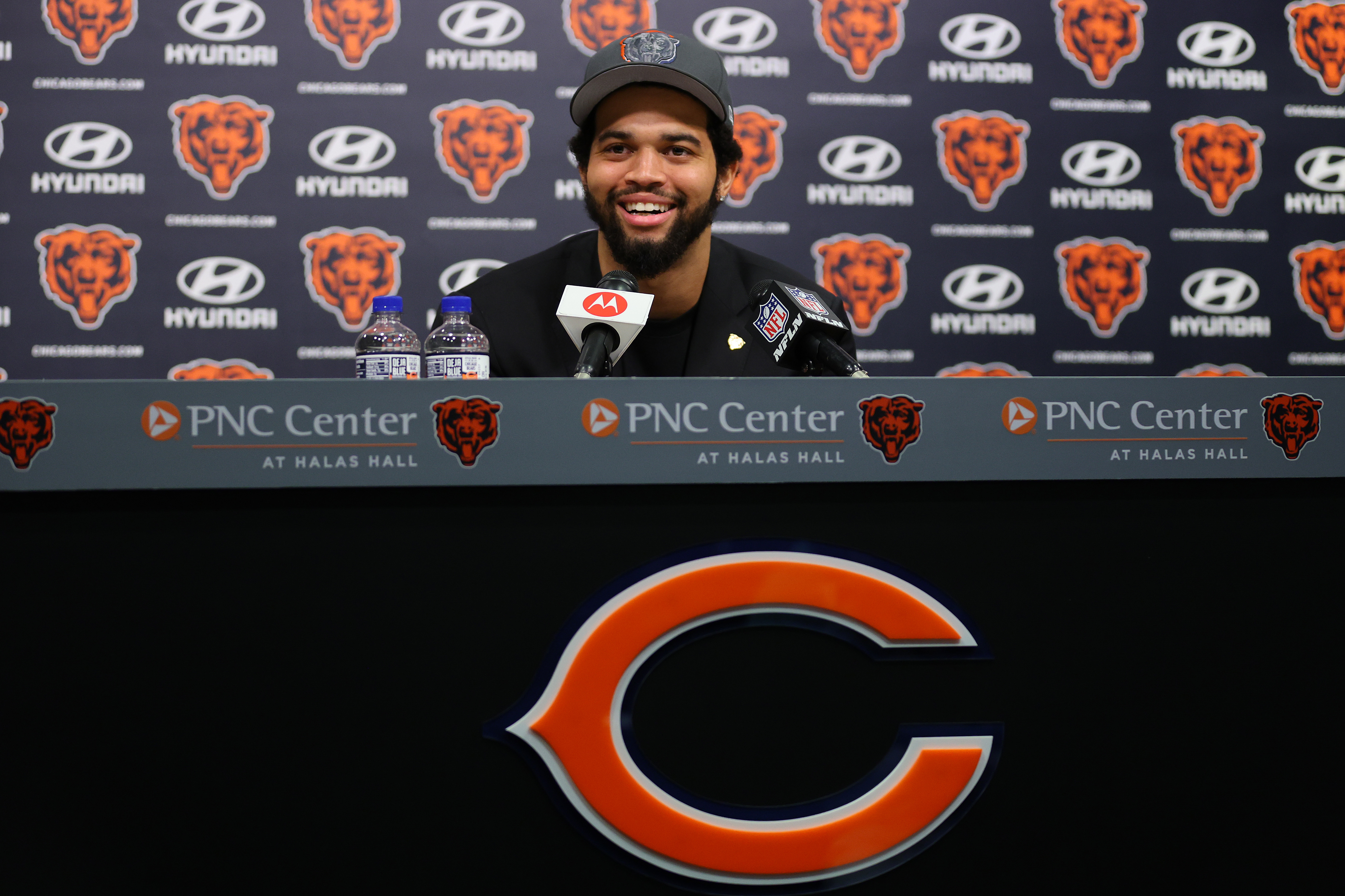 Chicago Bears Introduce Quarterback Caleb Williams And Wide Receiver Rome Odunze