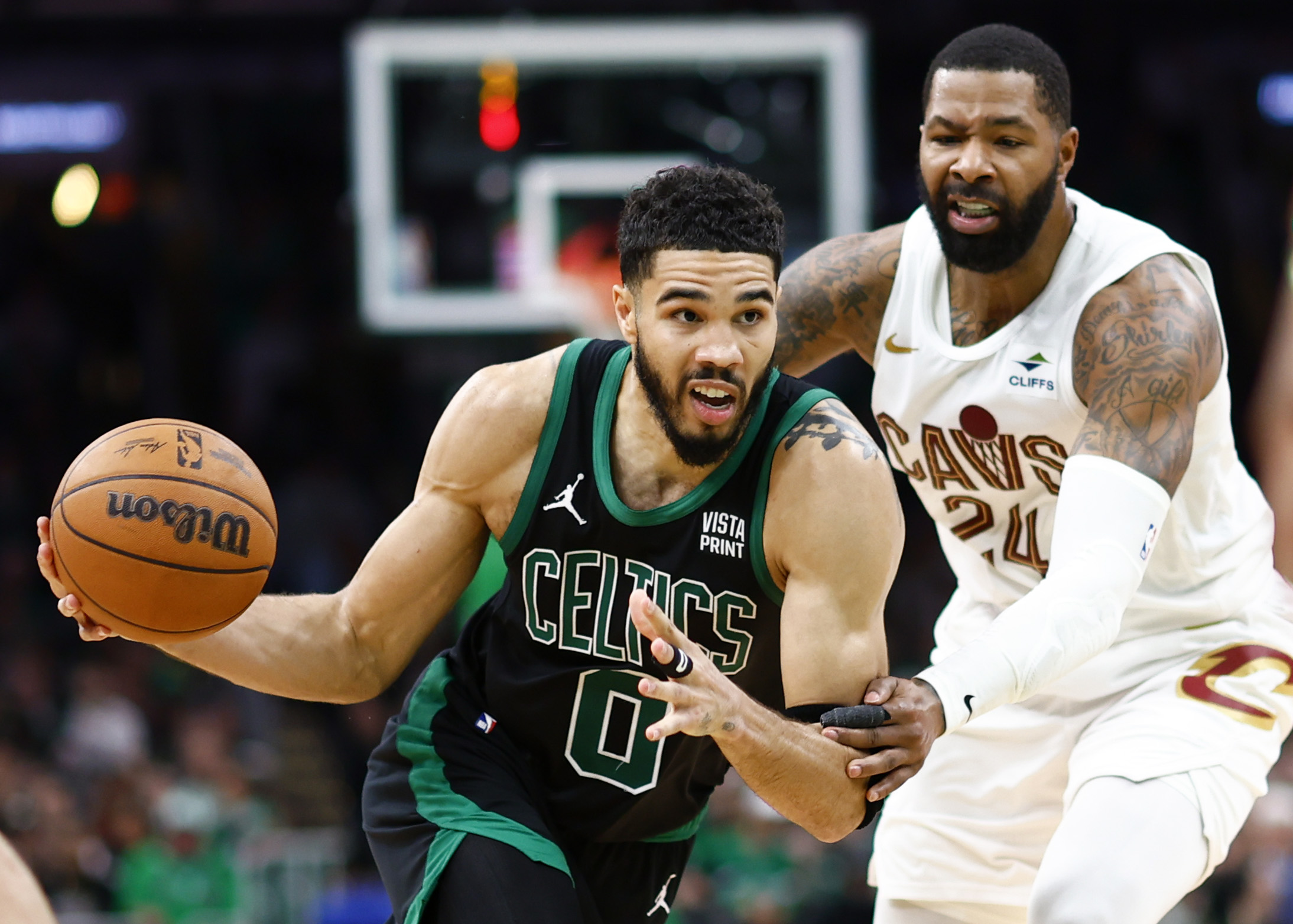 Cleveland Cavaliers (98) Vs. Boston Celtics (113) At TD Garden