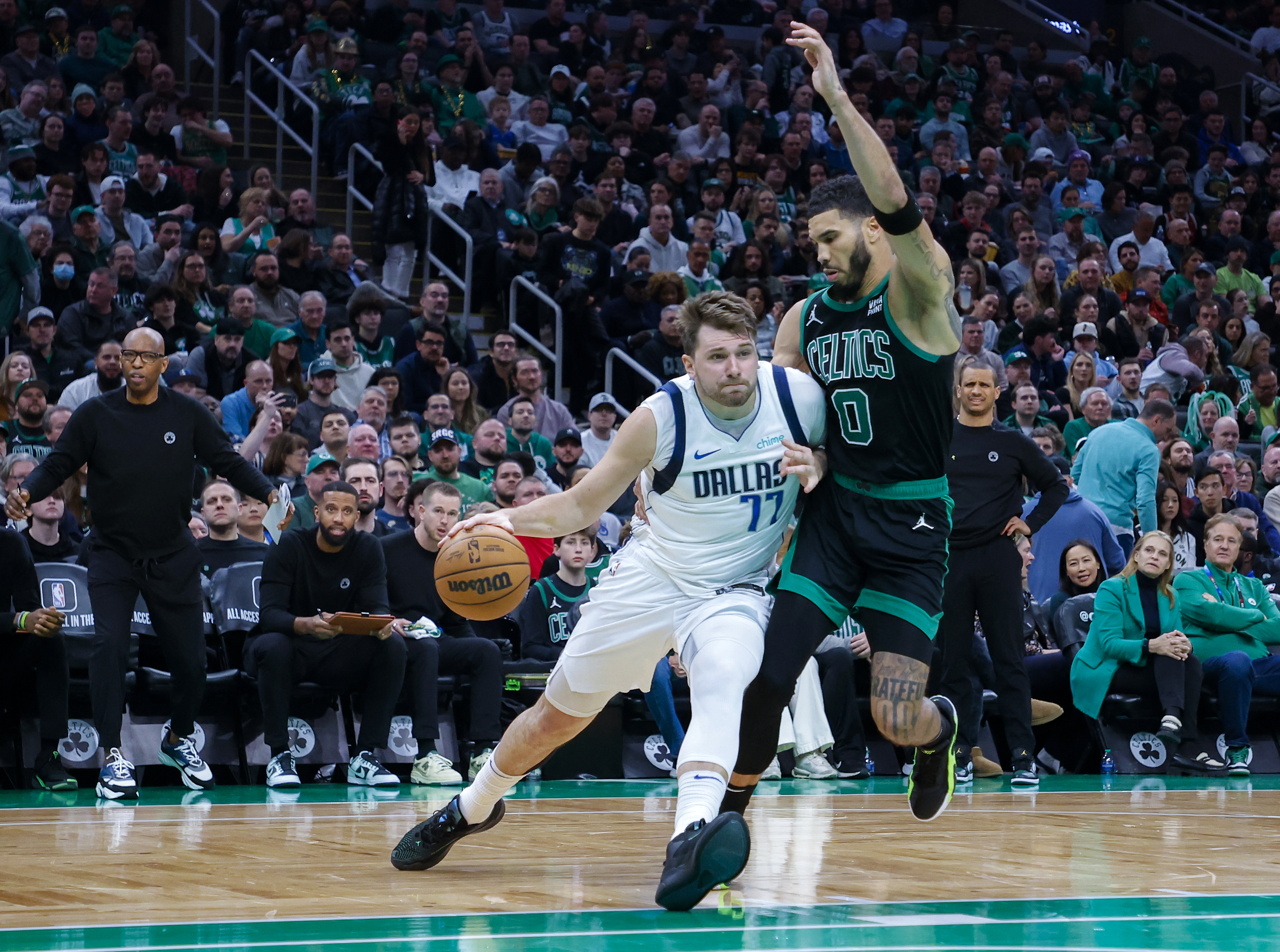 Dallas Mavericks (110) Vs. Boston Celtics (138) At TD Garden