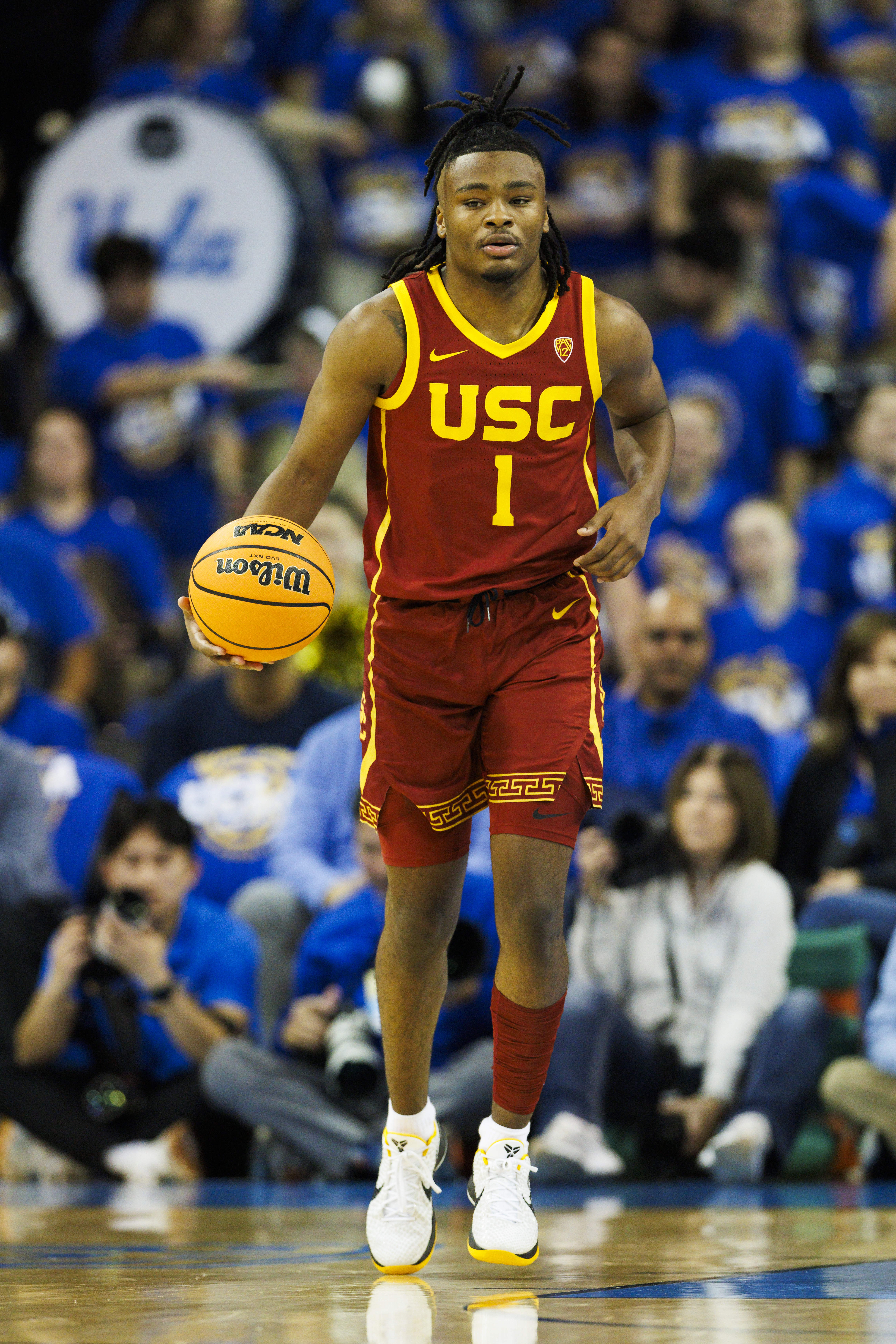 COLLEGE BASKETBALL: FEB 24 USC at UCLA