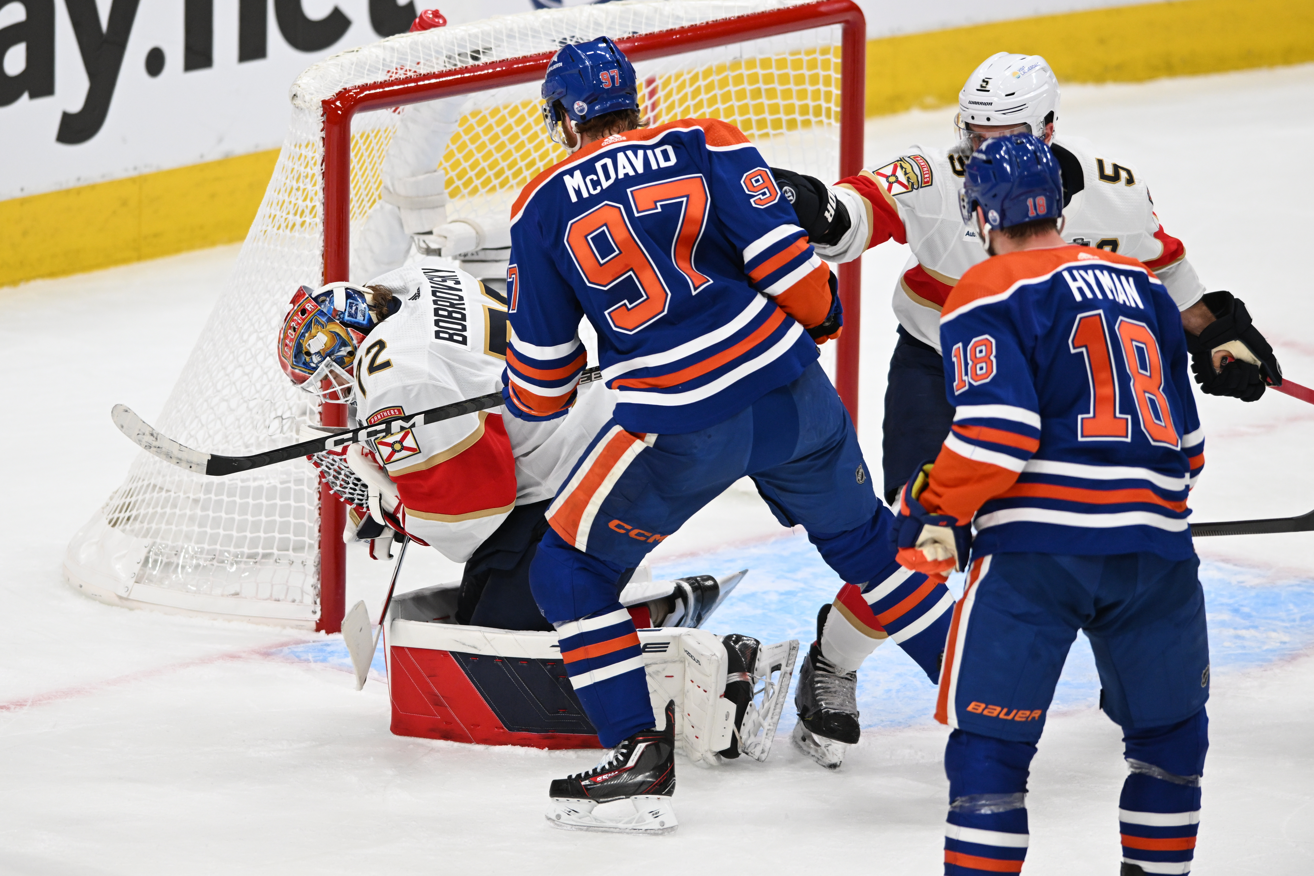 NHL: Stanley Cup Final-Florida Panthers at Edmonton Oilers