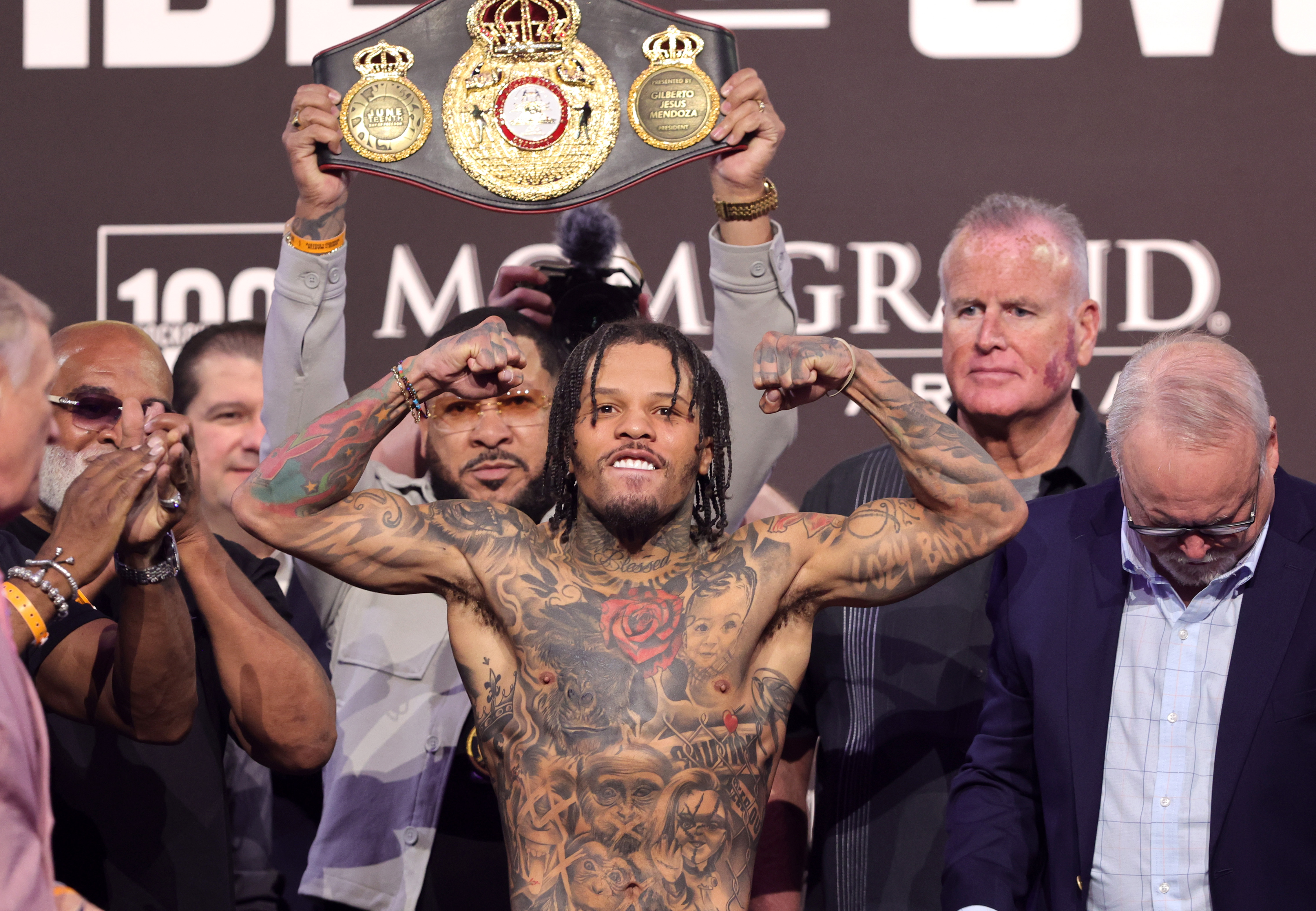 Gervonta Davis v Frank Martin: Weigh-in