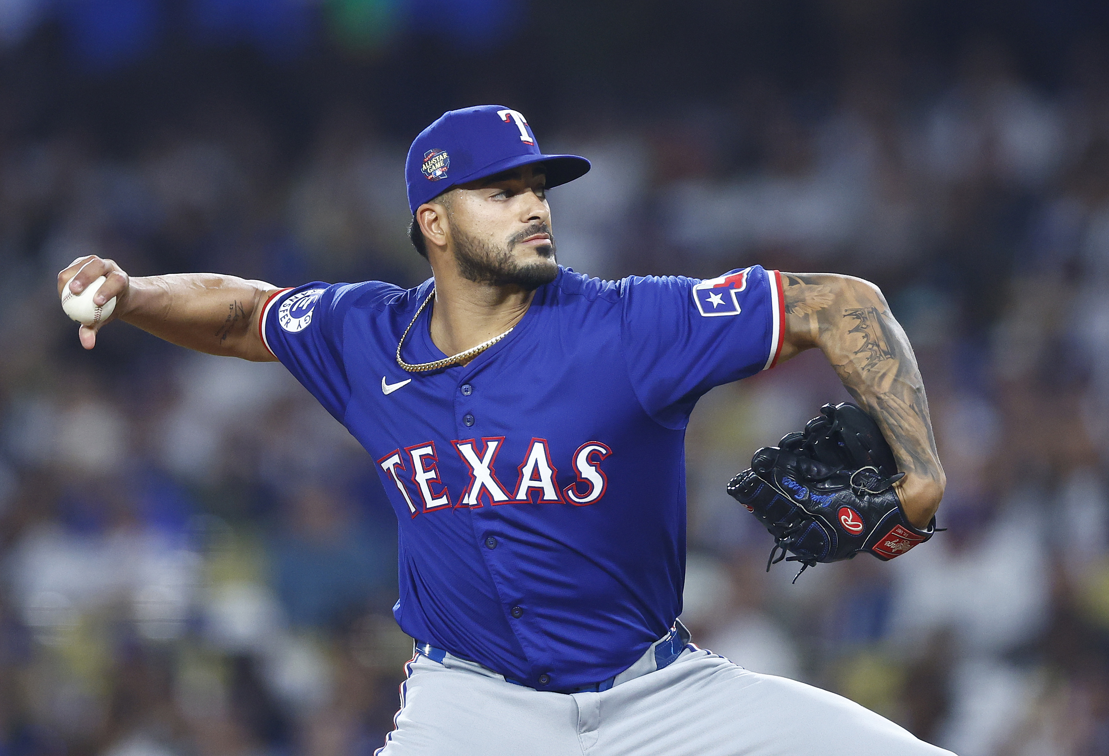 Texas Rangers v Los Angeles Dodgers