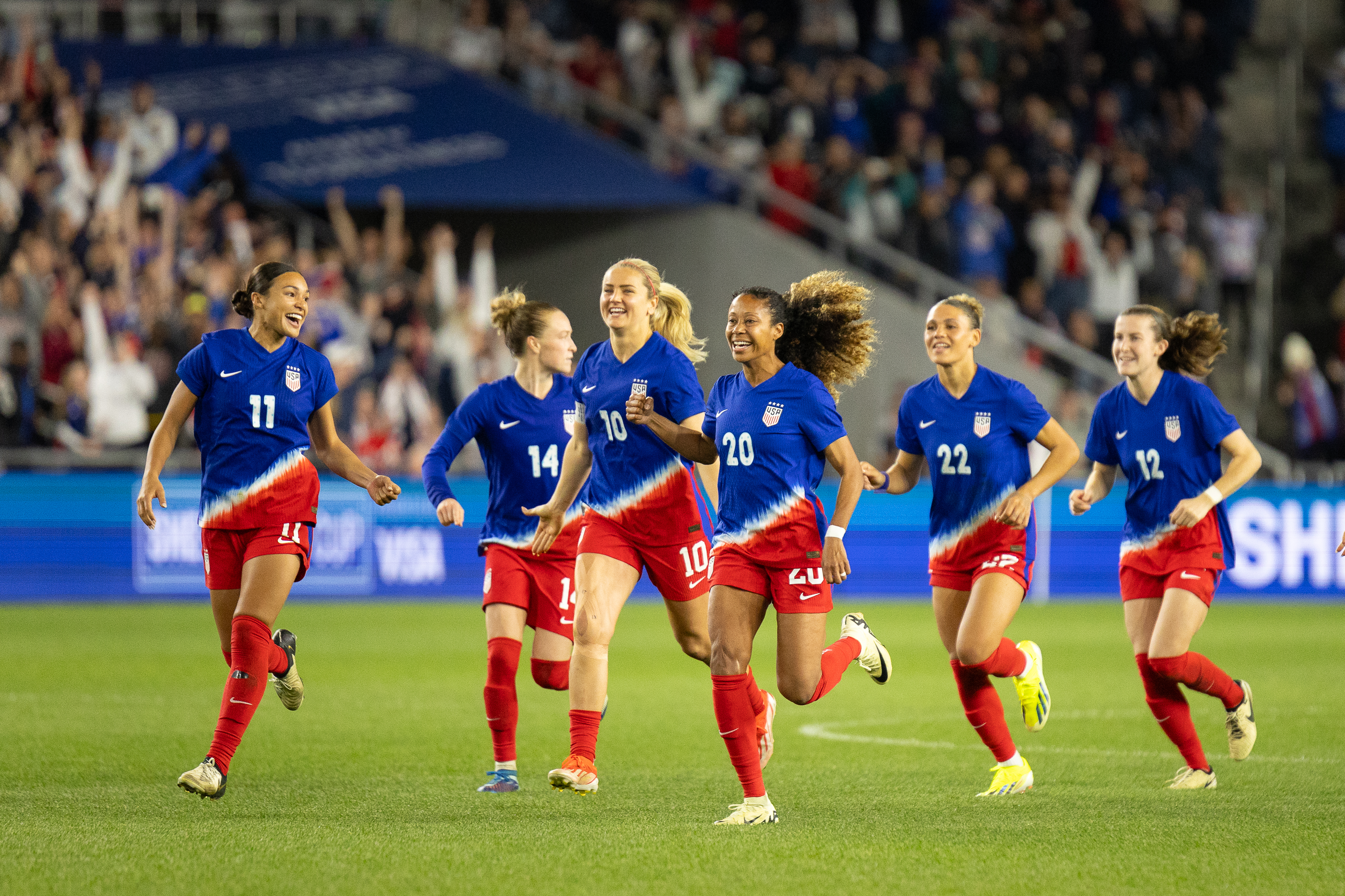 United States v Canada - 2024 SheBelieves Cup