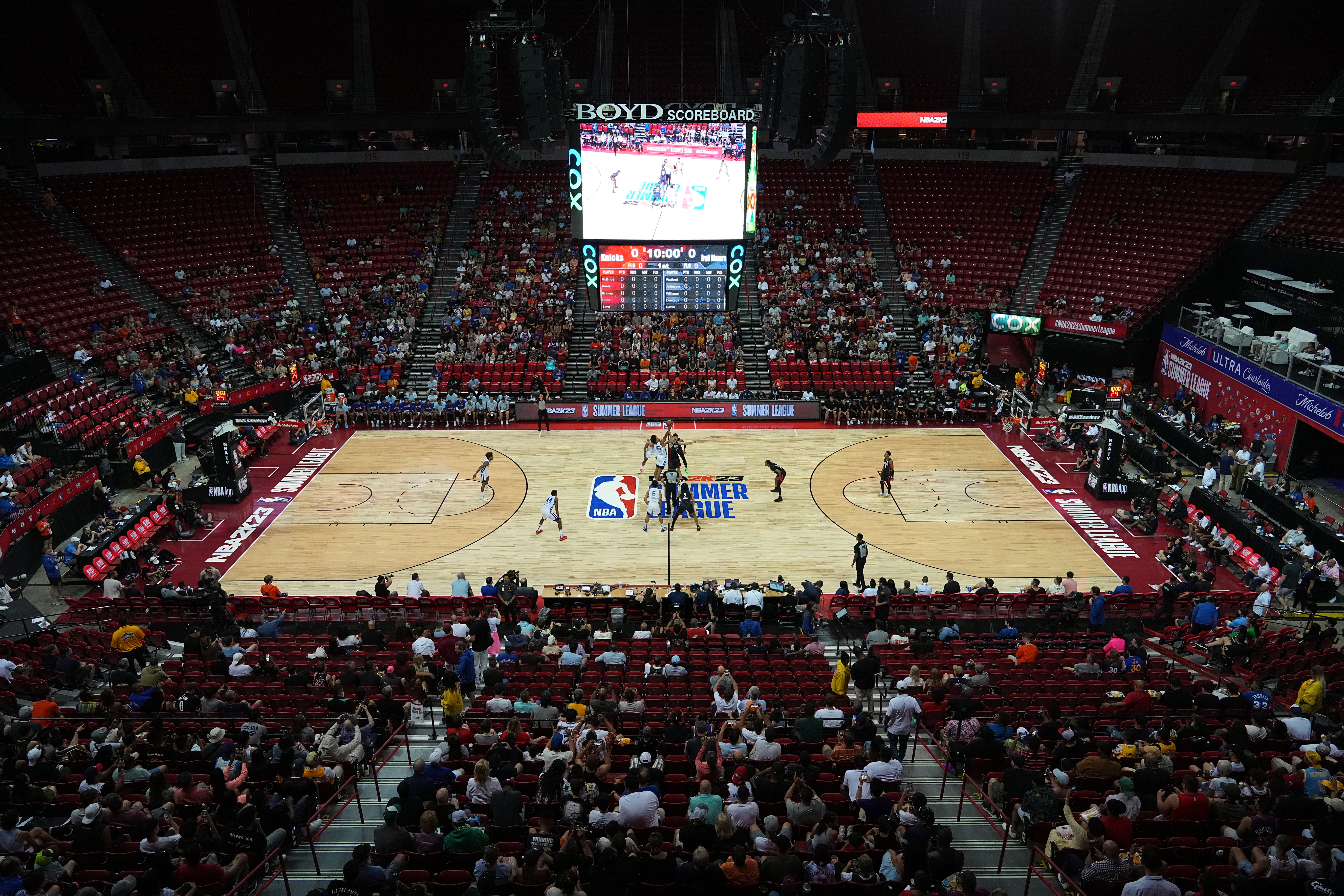 2022 NBA Summer League - Portland Trailblazers v New York Knicks