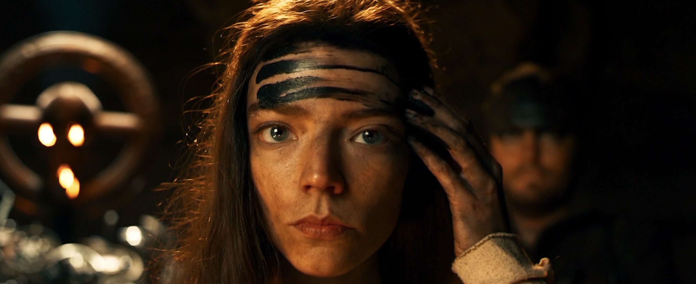 …Furiosa (Anya Taylor-Joy) in George Miller’s Furiosa