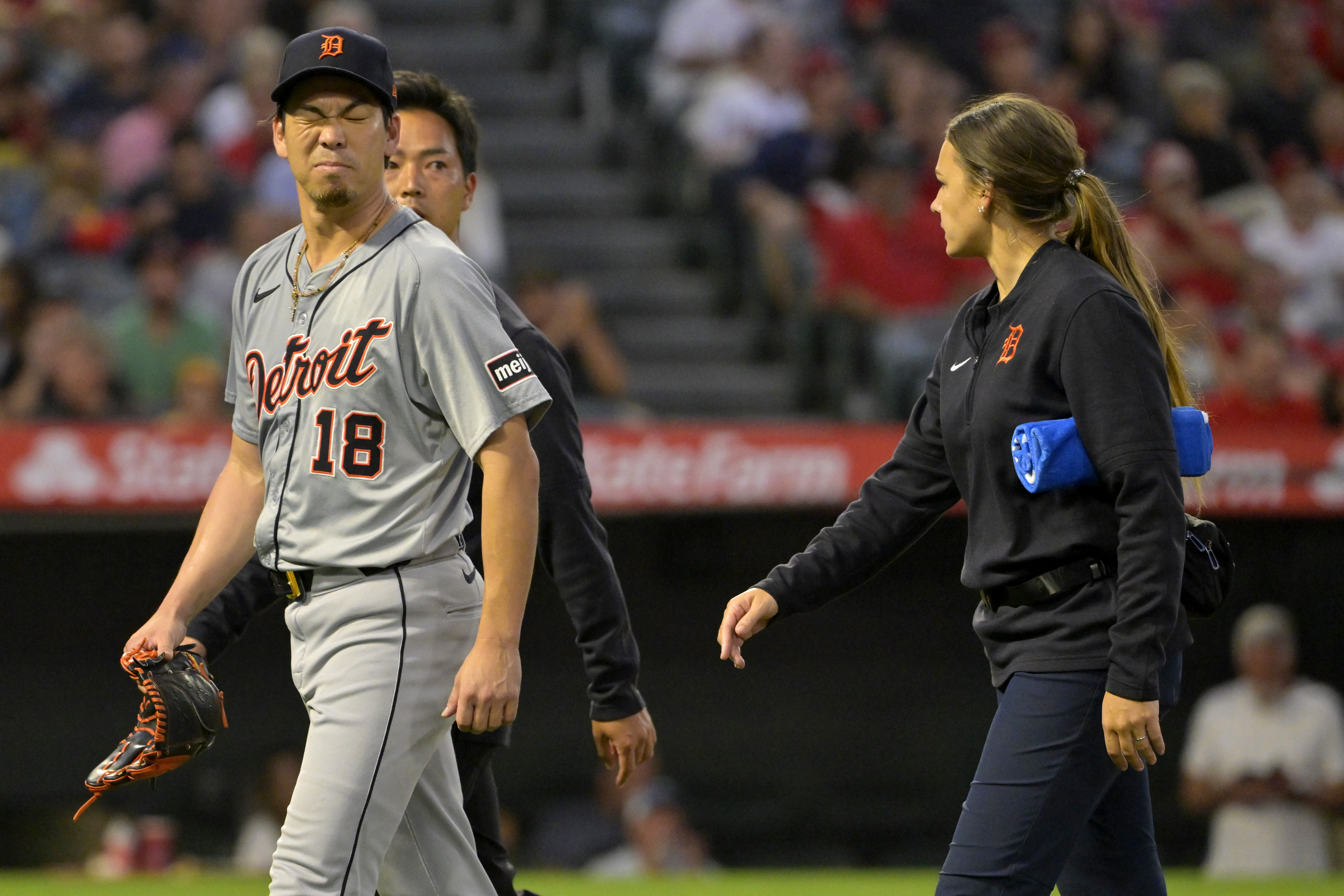 Detroit Tigers v Los Angeles Angels