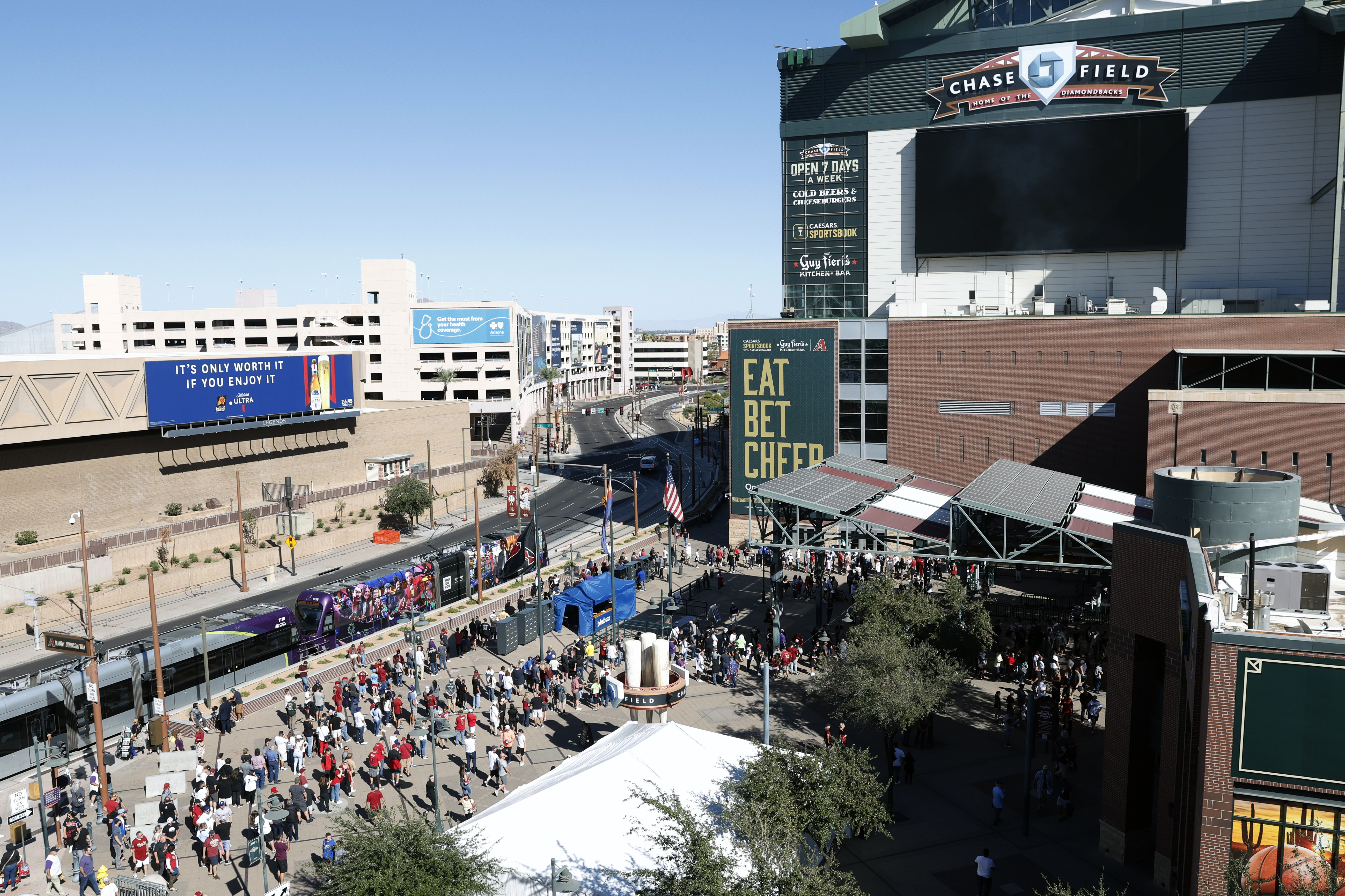 World Series - Texas Rangers v. Arizona Diamondbacks - Game Three