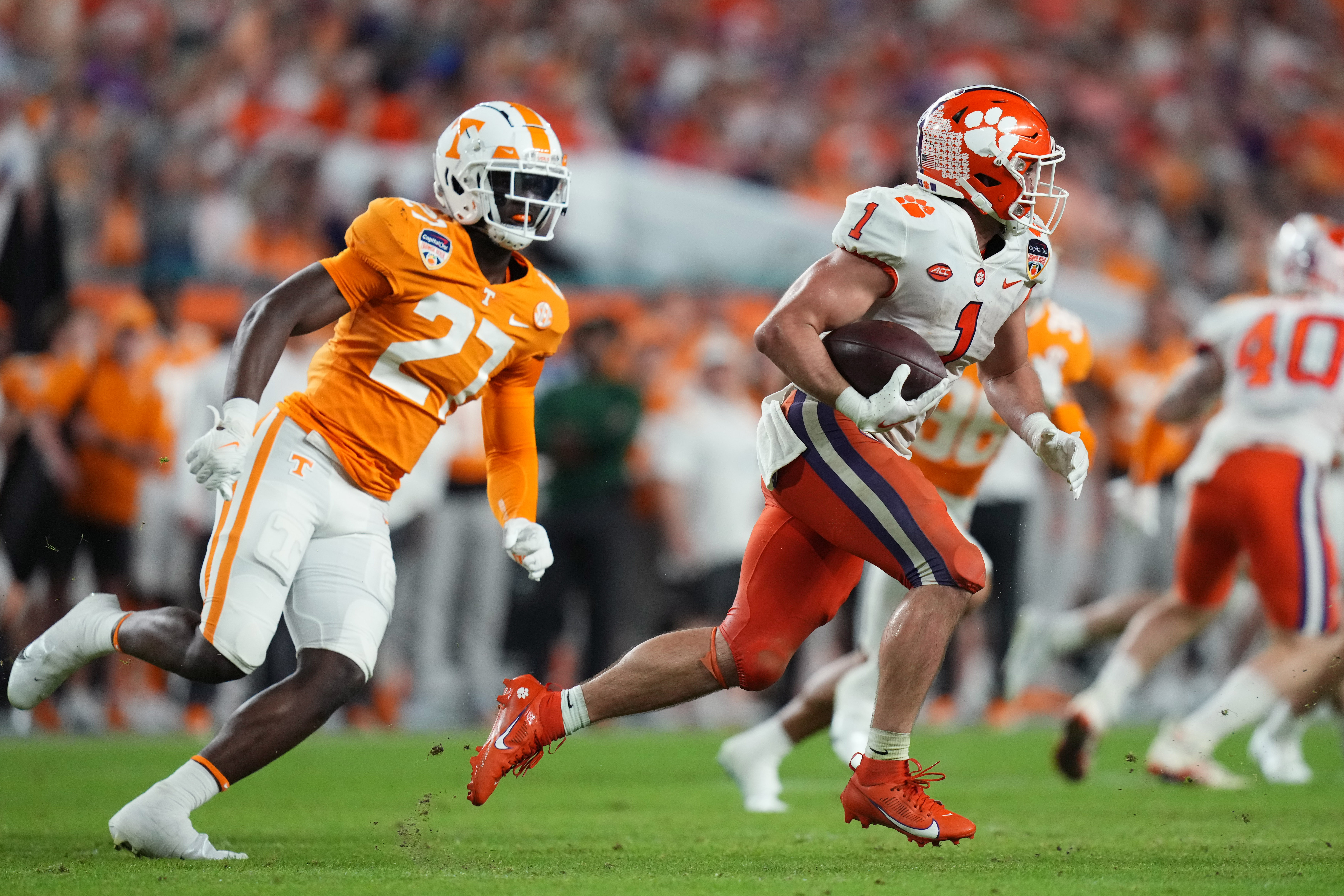 NCAA Football: Orange Bowl-Clemson at Tennessee