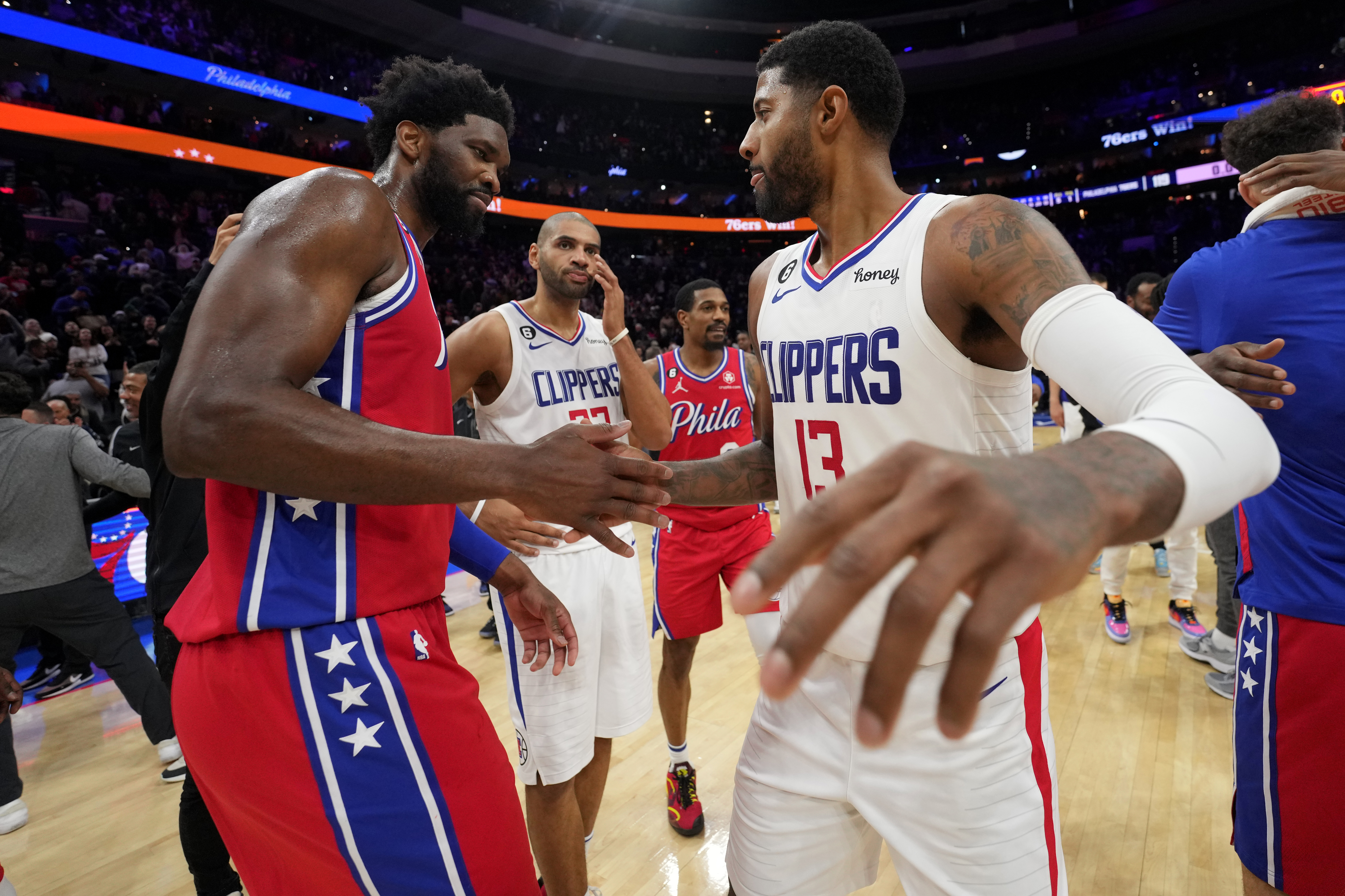 LA Clippers v Philadelphia 76ers