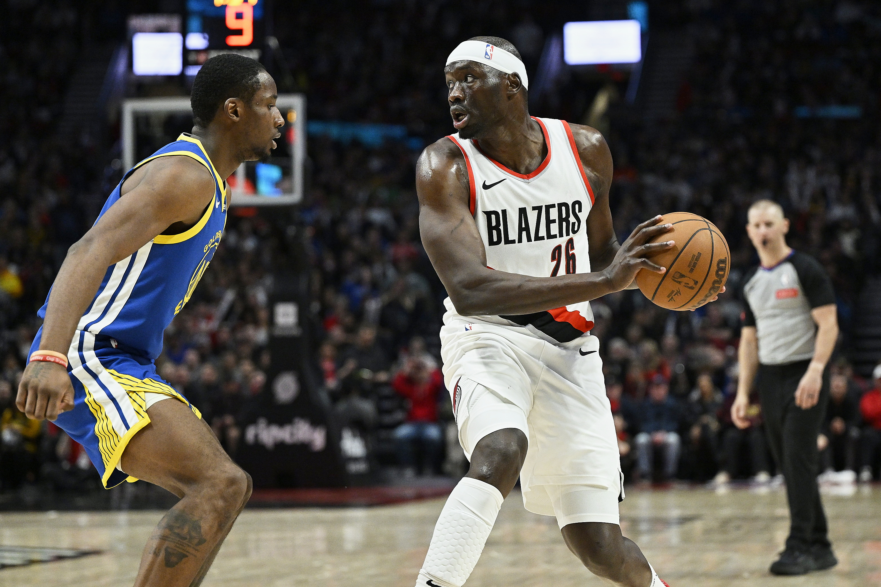 NBA: Golden State Warriors at Portland Trail Blazers