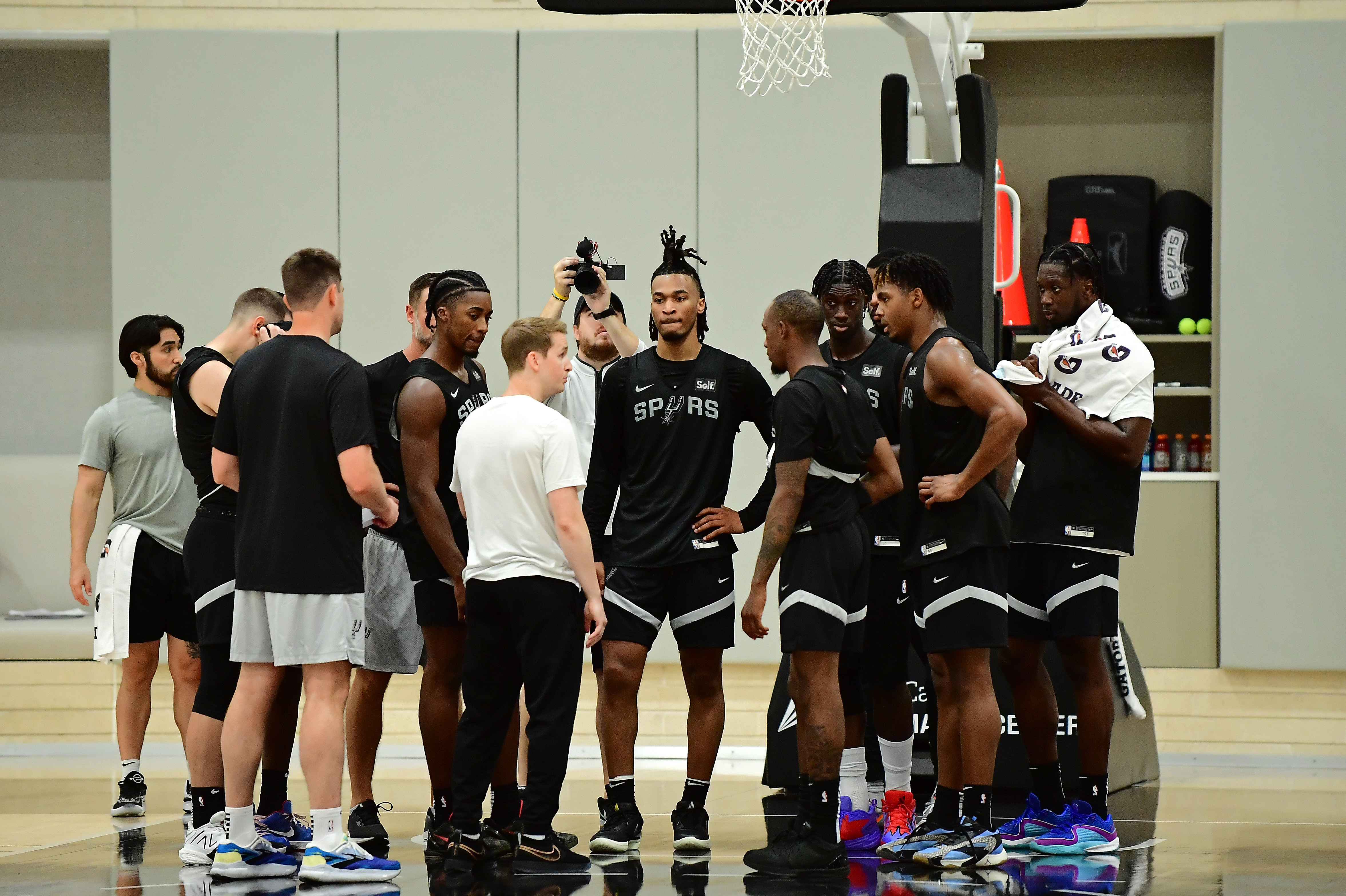 San Antonio Spurs Open Practice