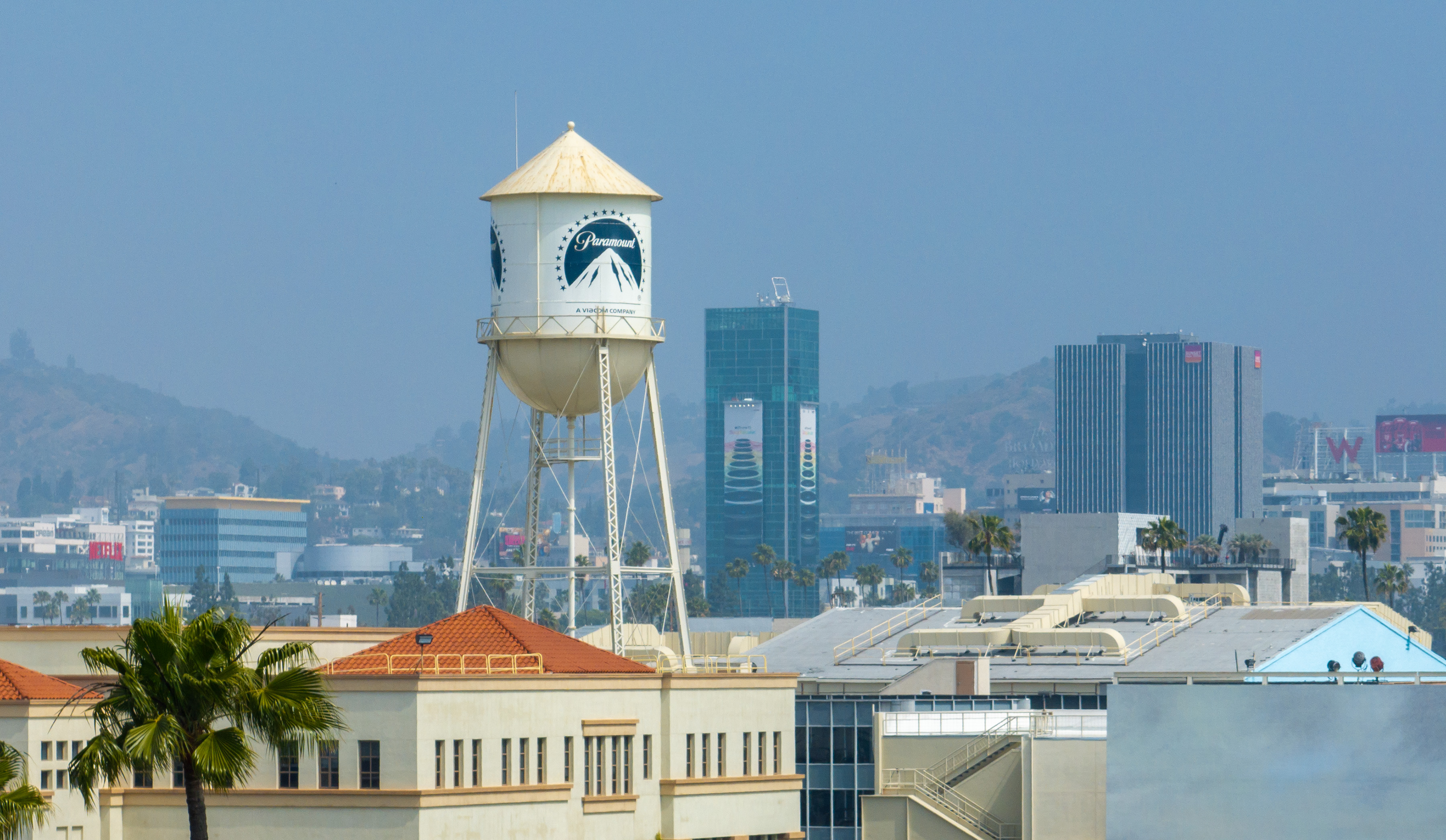 Paramount Pictures studio lot at 5555 Melrose Ave.