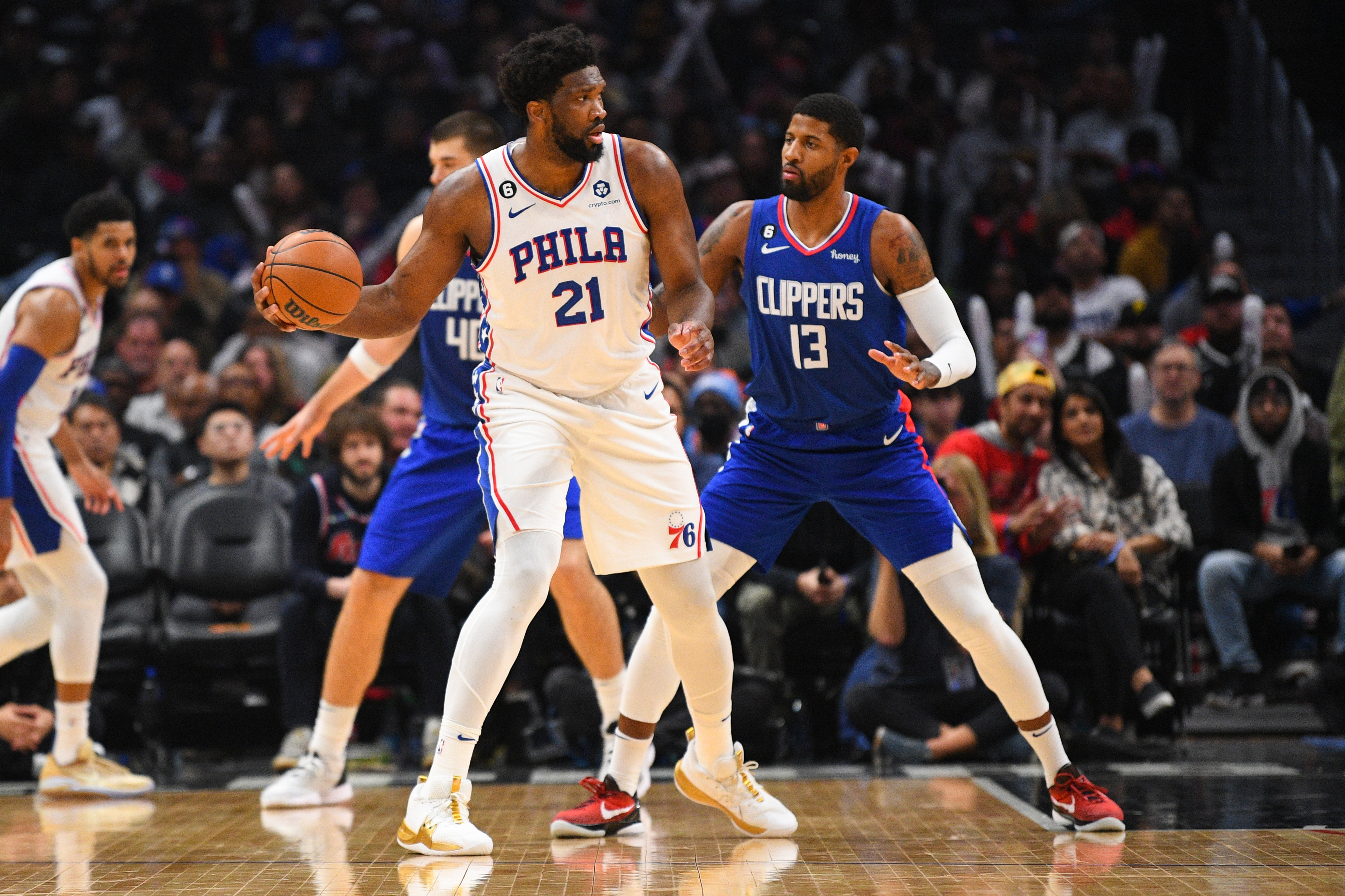 NBA: JAN 17 76ers at Clippers