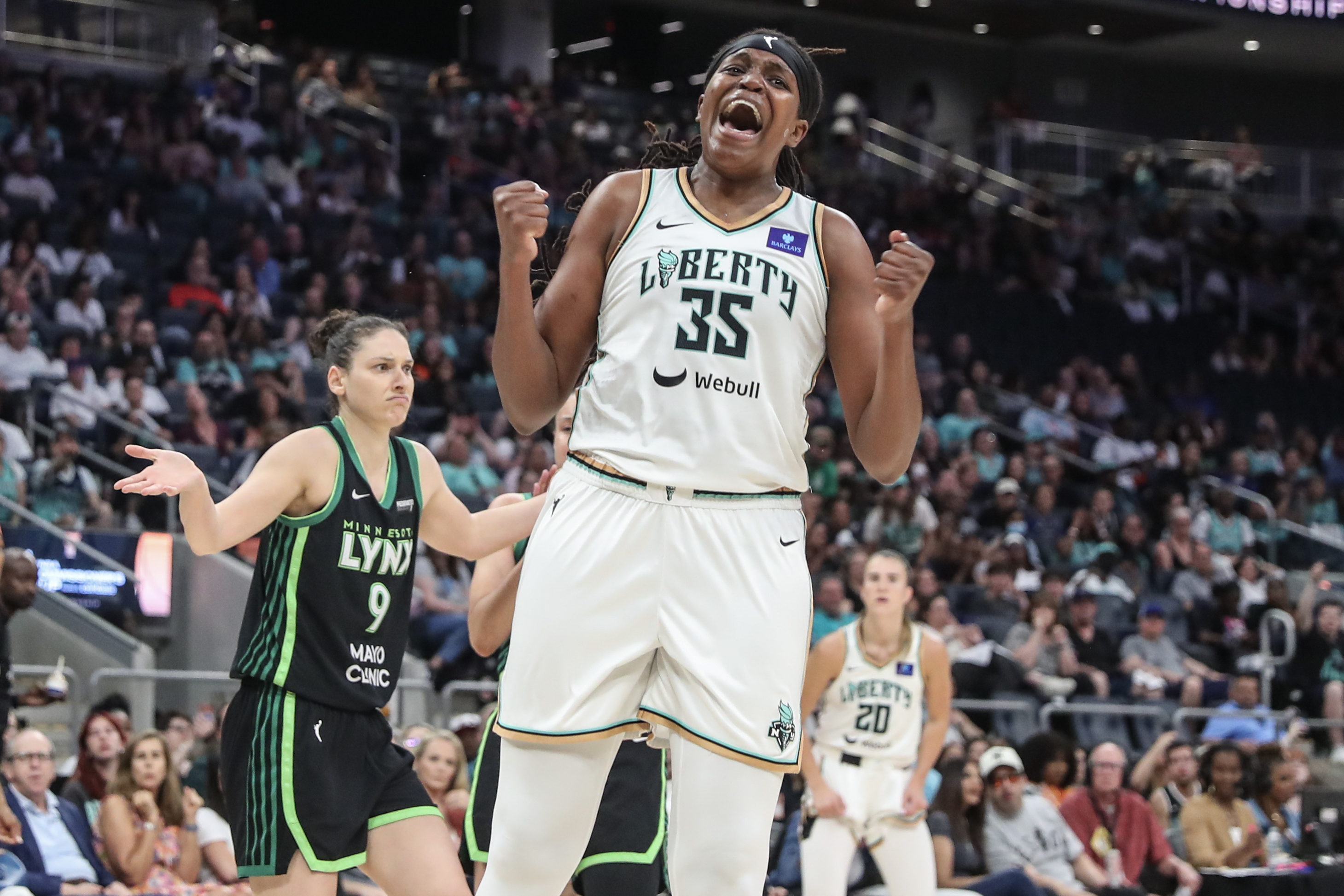 WNBA: Commissioner’s Cup-Minnesota Lynx at New York Liberty