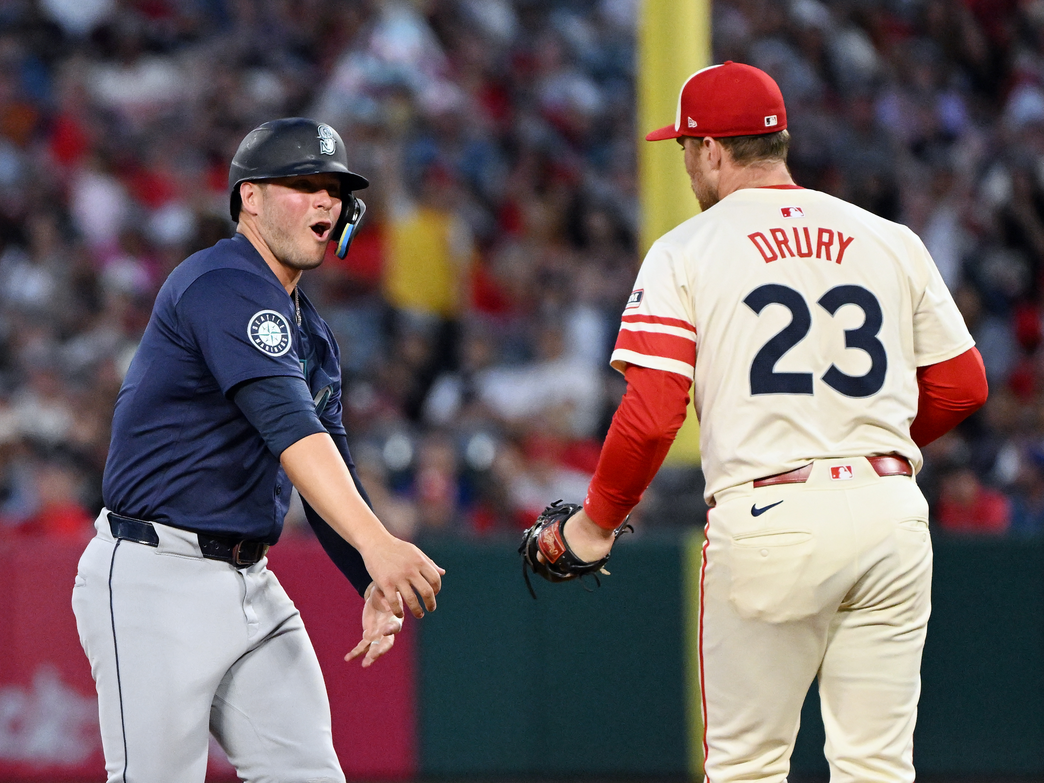 MLB: JUL 13 Mariners at Angels