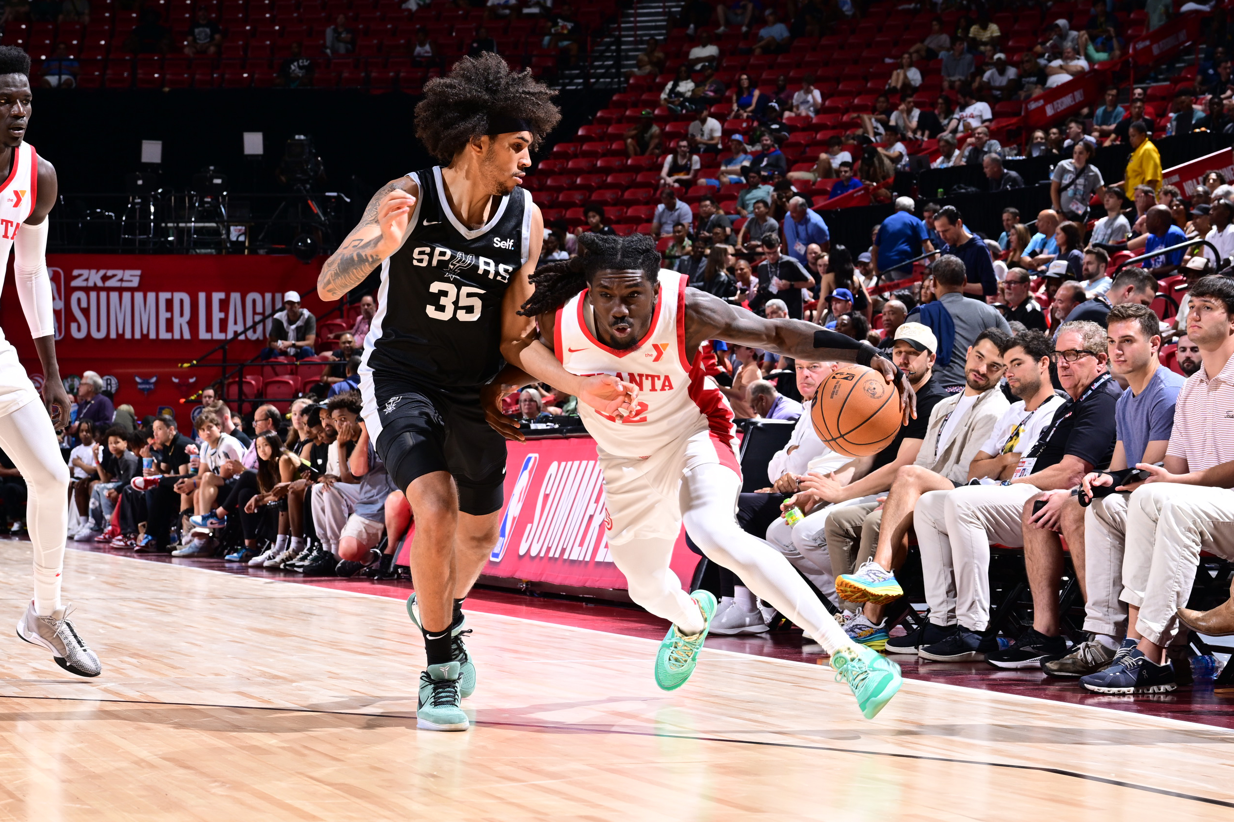 2024 NBA Summer League - San Antonio Spurs v Atlanta Hawks