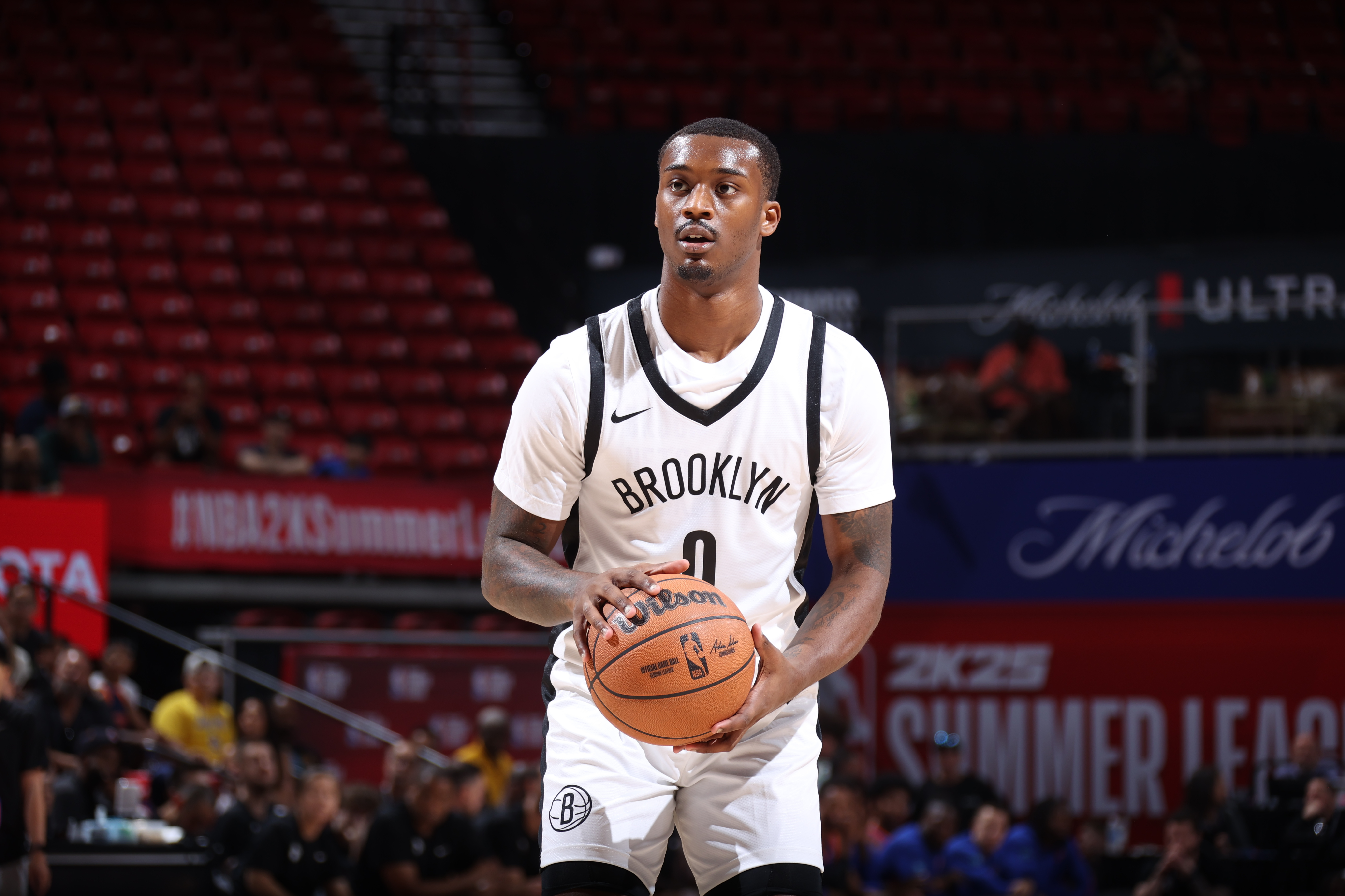 2024 NBA Summer League - New York Knicks v Brooklyn Nets