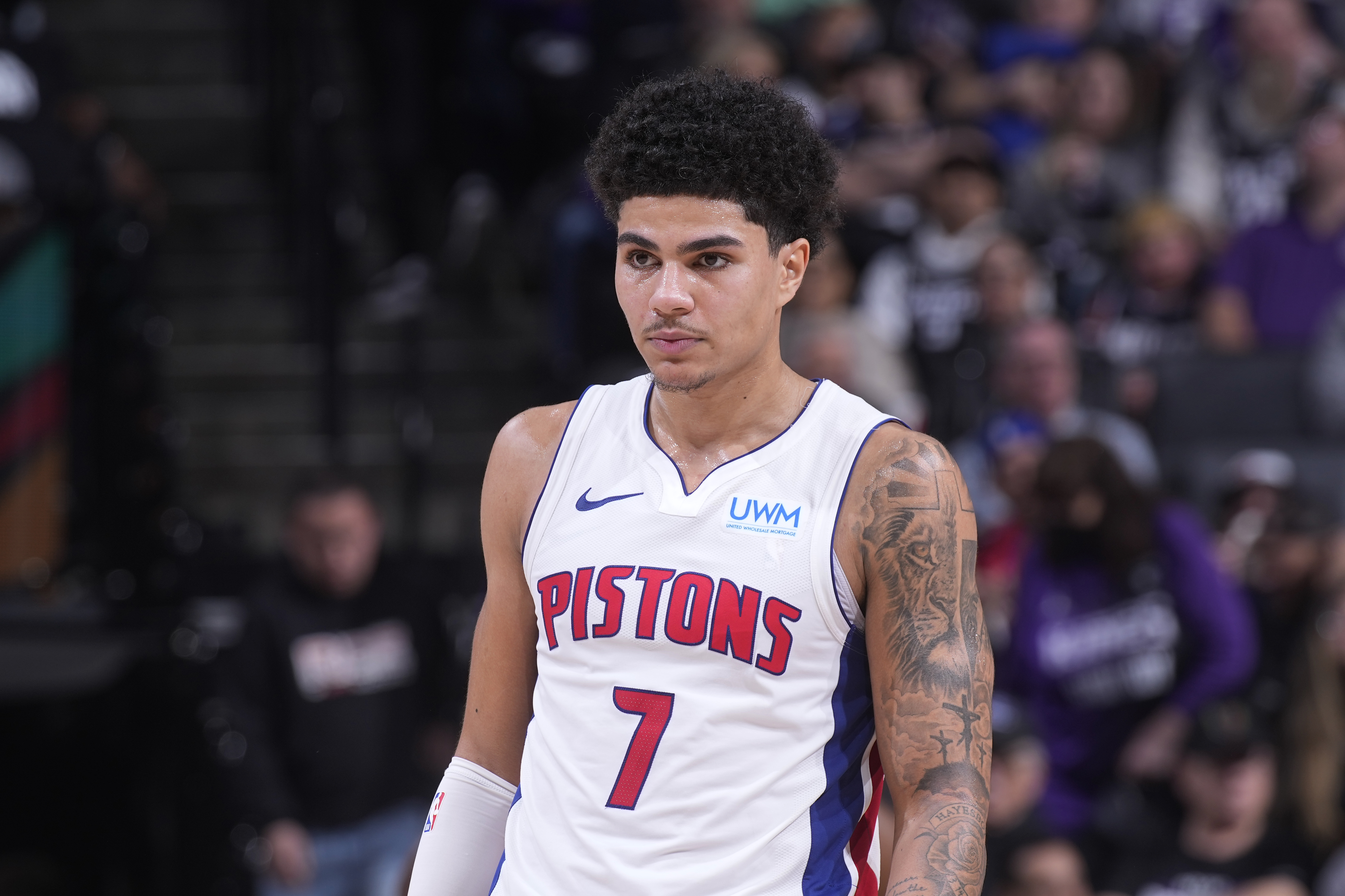 Detroit Pistons v Sacramento Kings