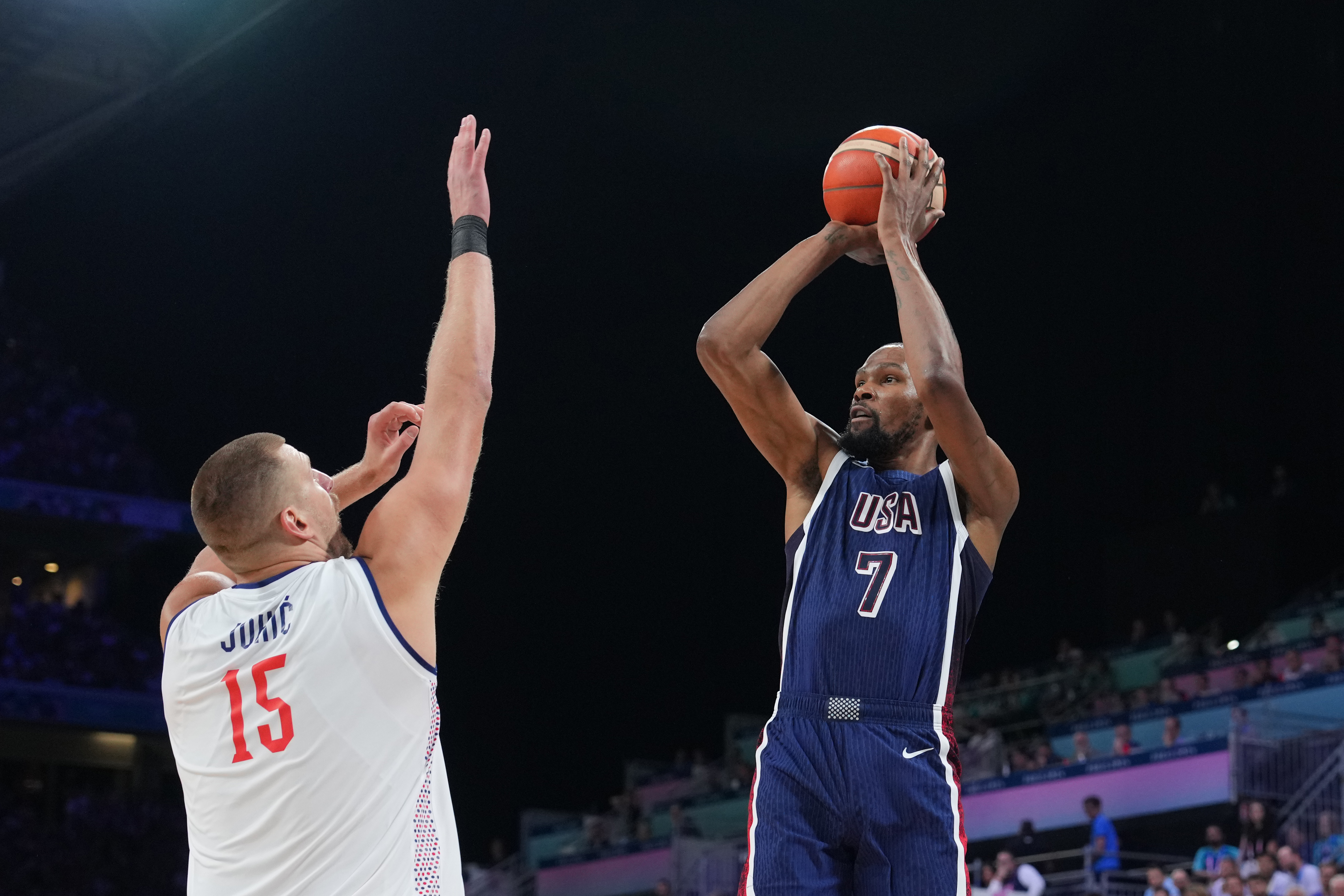 2024 Olympics - Men’s Basketball: USA v Serbia